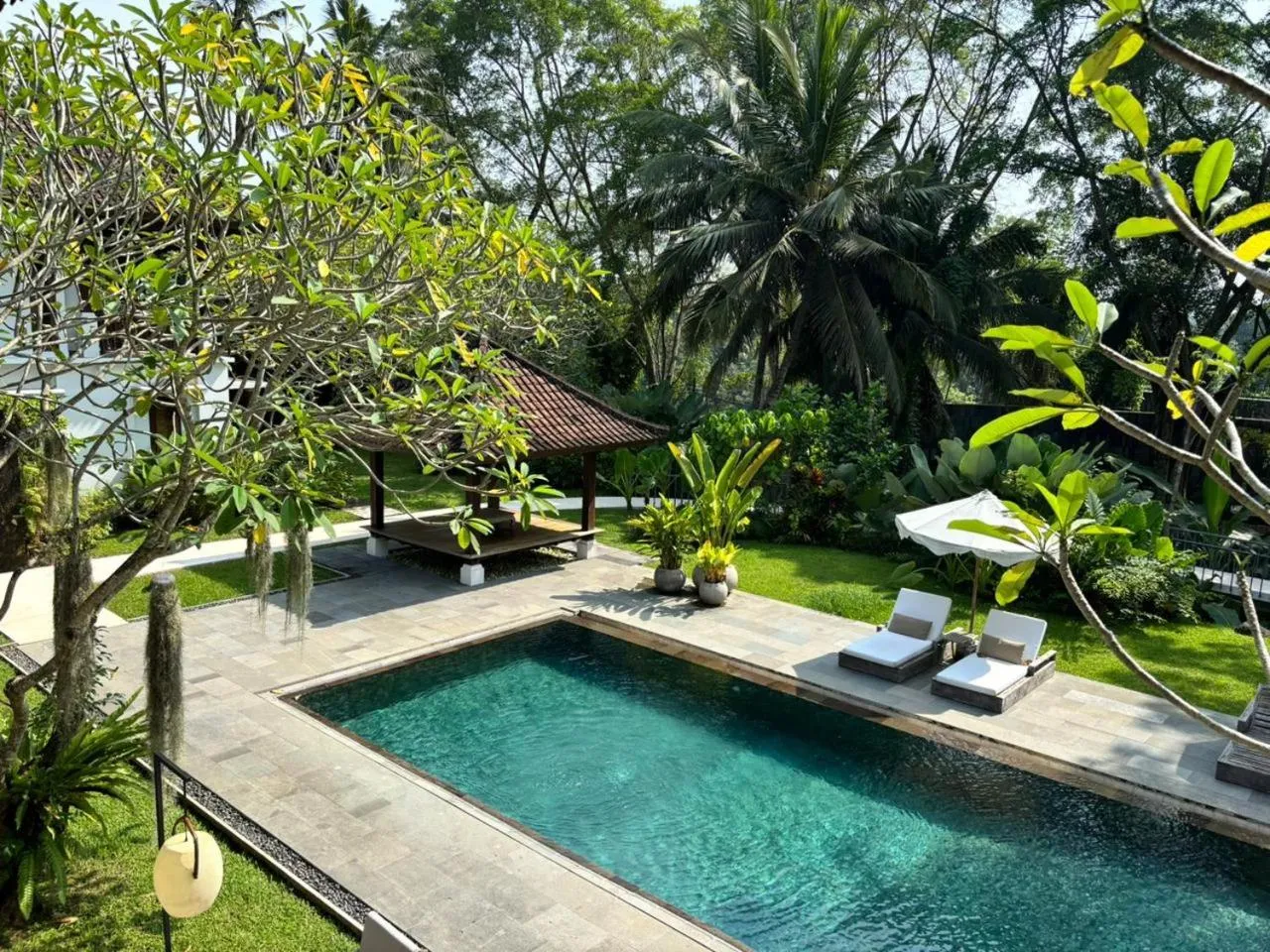 Swimming pool in Bumi Kinar Heritage