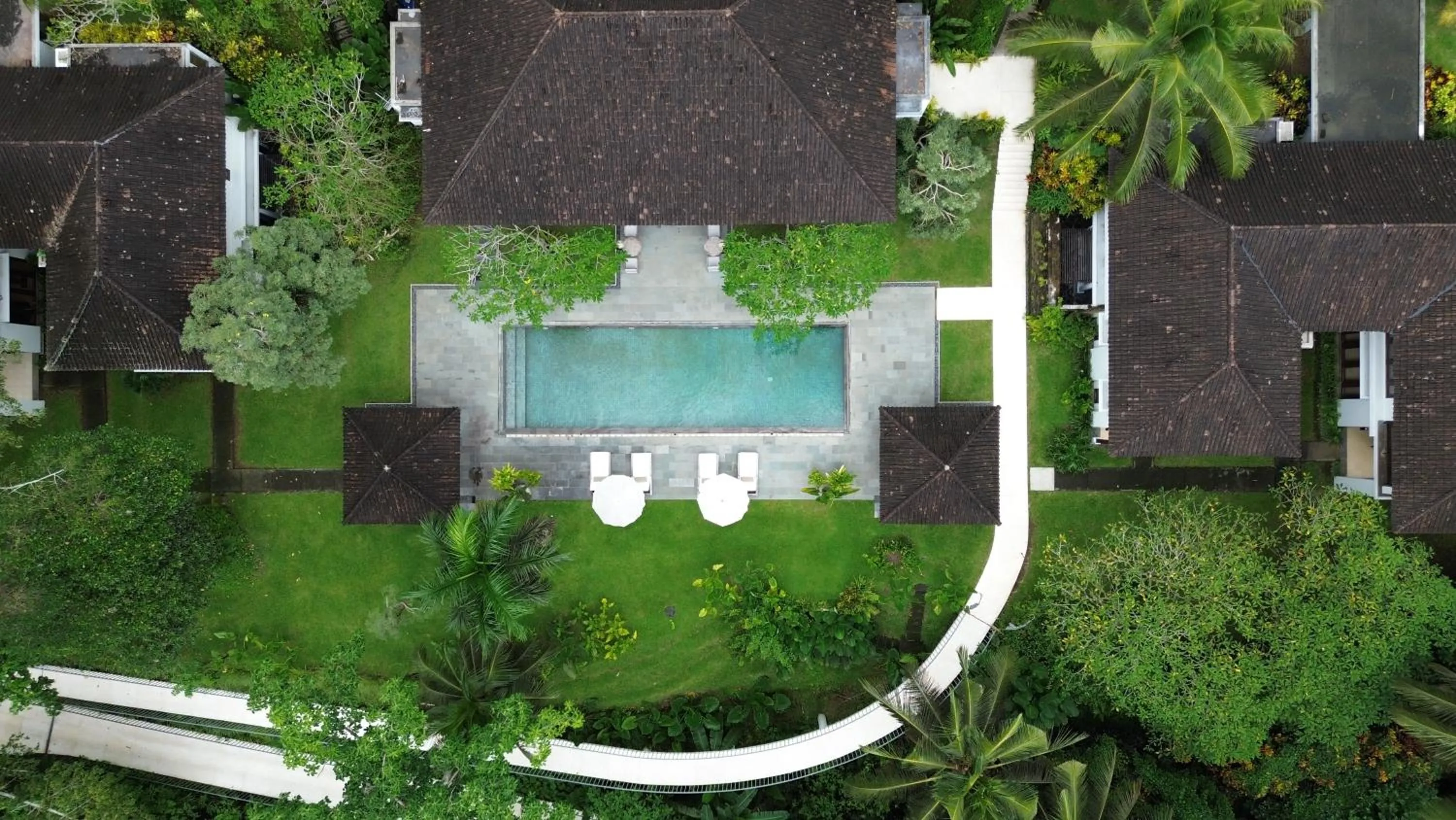 Bird's eye view in Bumi Kinar Heritage