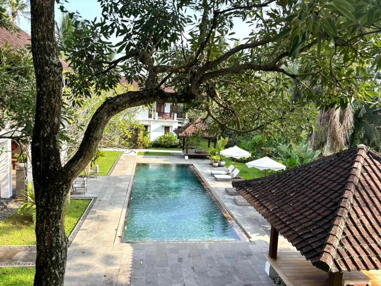 Swimming pool in Bumi Kinar Heritage