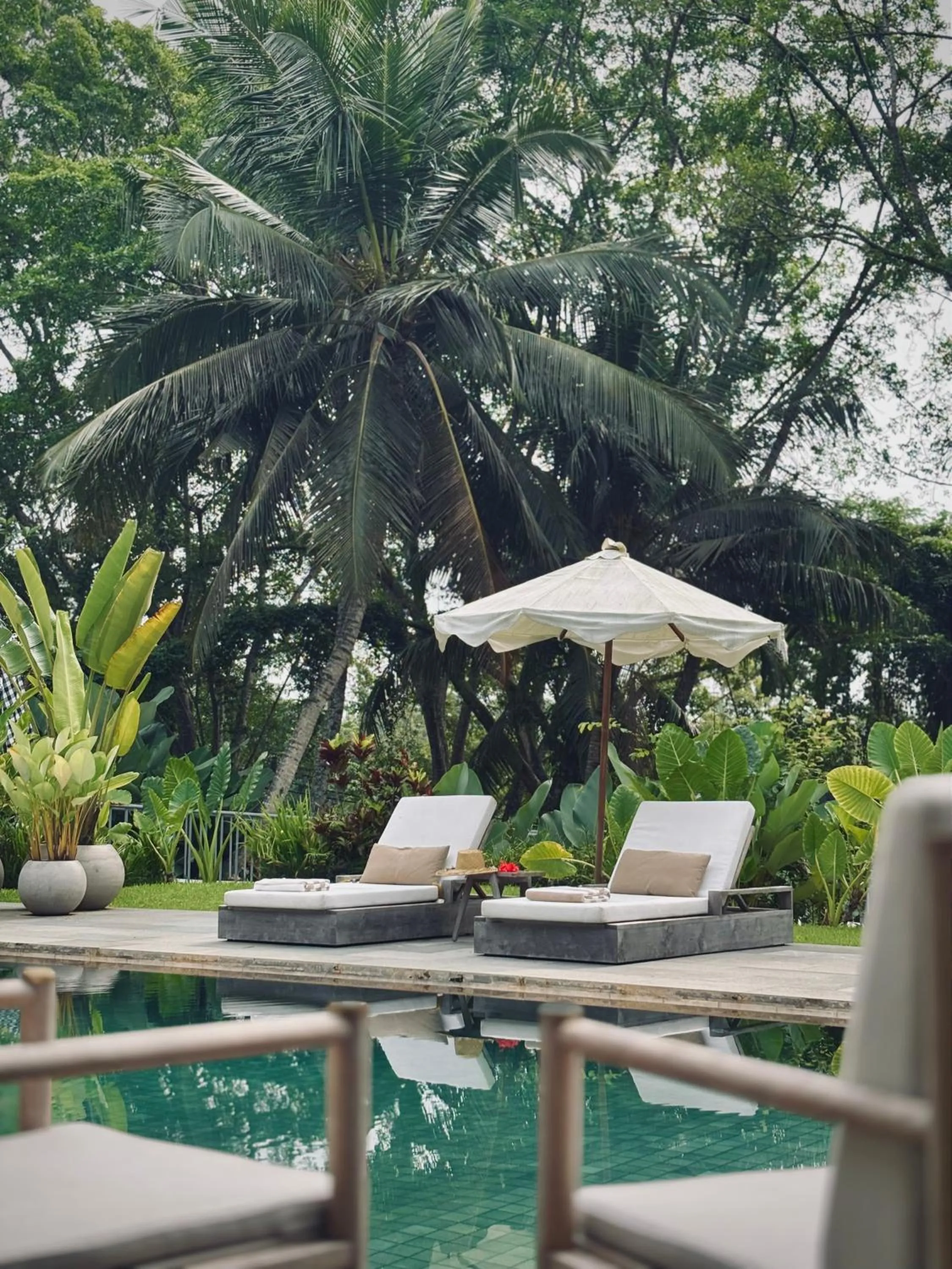 Swimming pool in Bumi Kinar Heritage