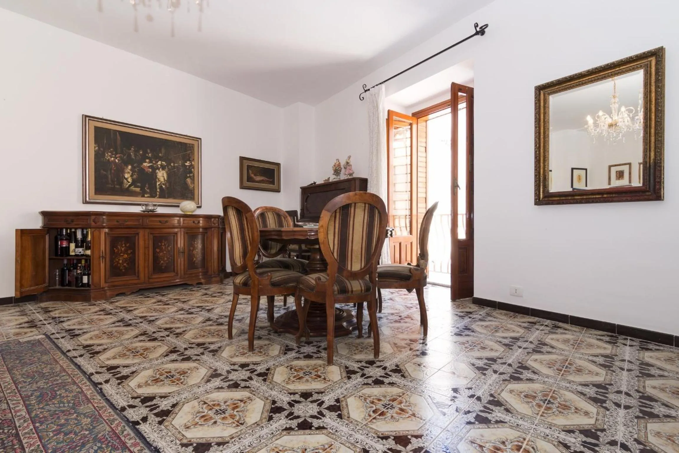 Communal lounge/ TV room in Bed & Breakfast Scicli Val Di Noto