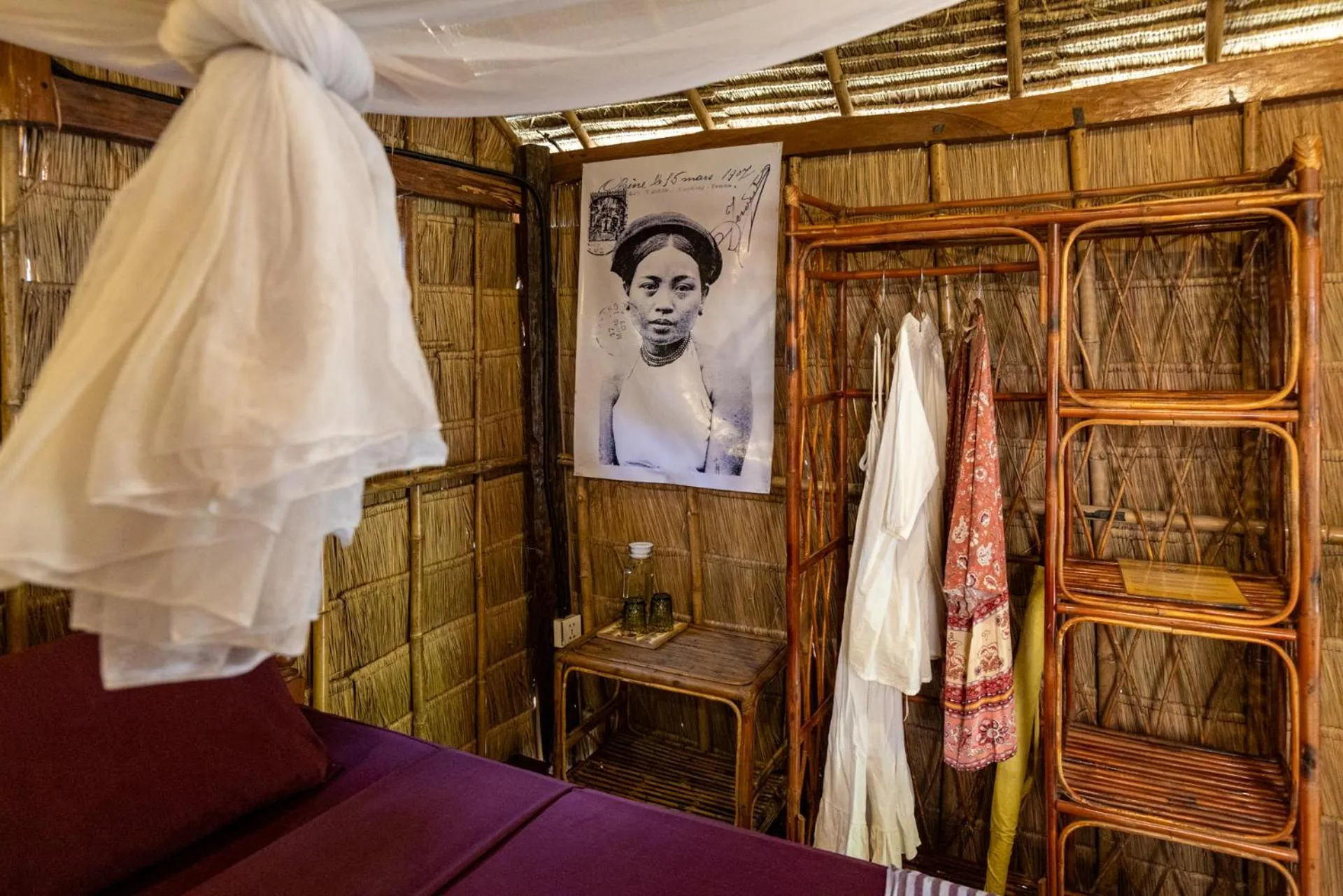 Bed in Kampot Cabana