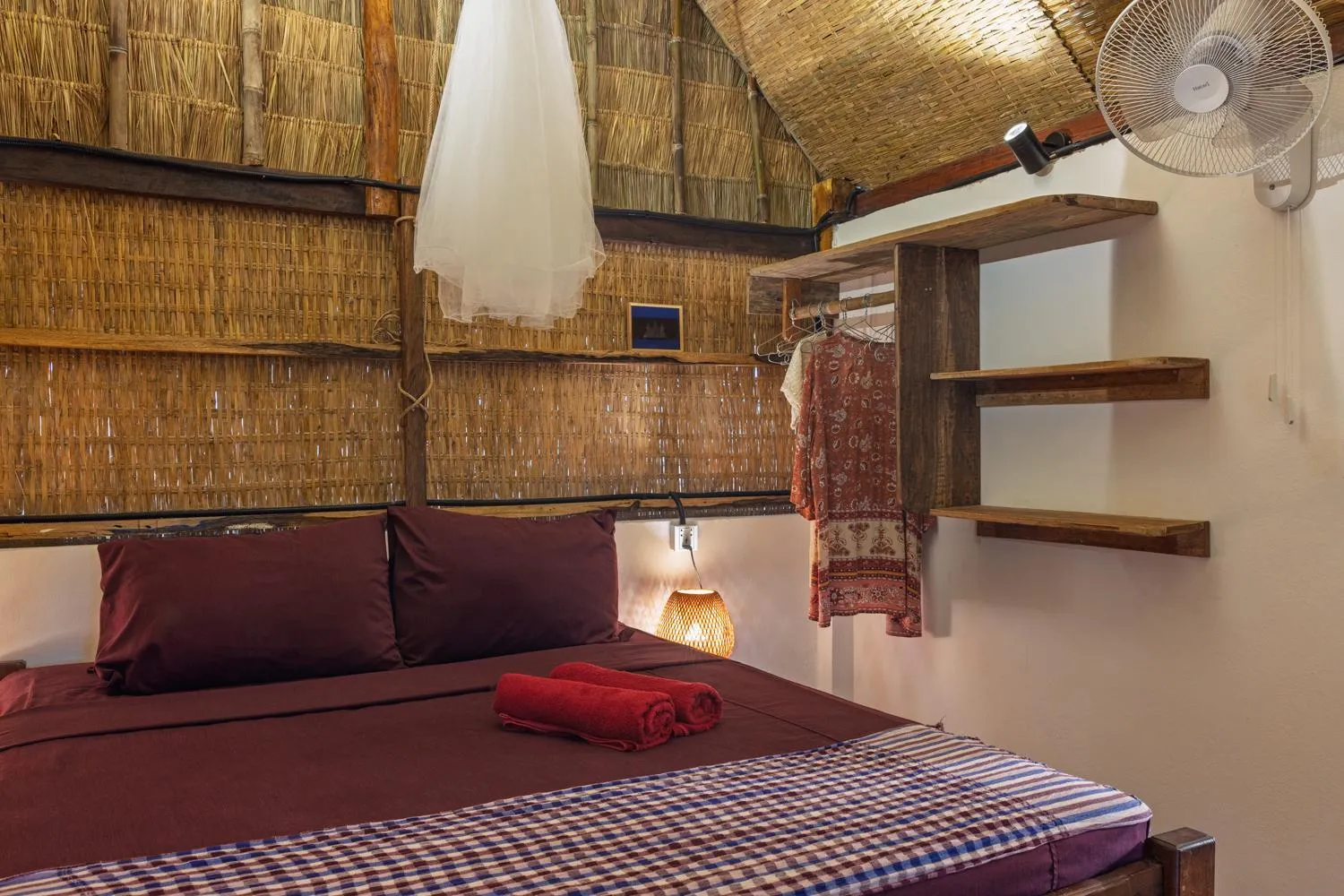 Bed in Kampot Cabana
