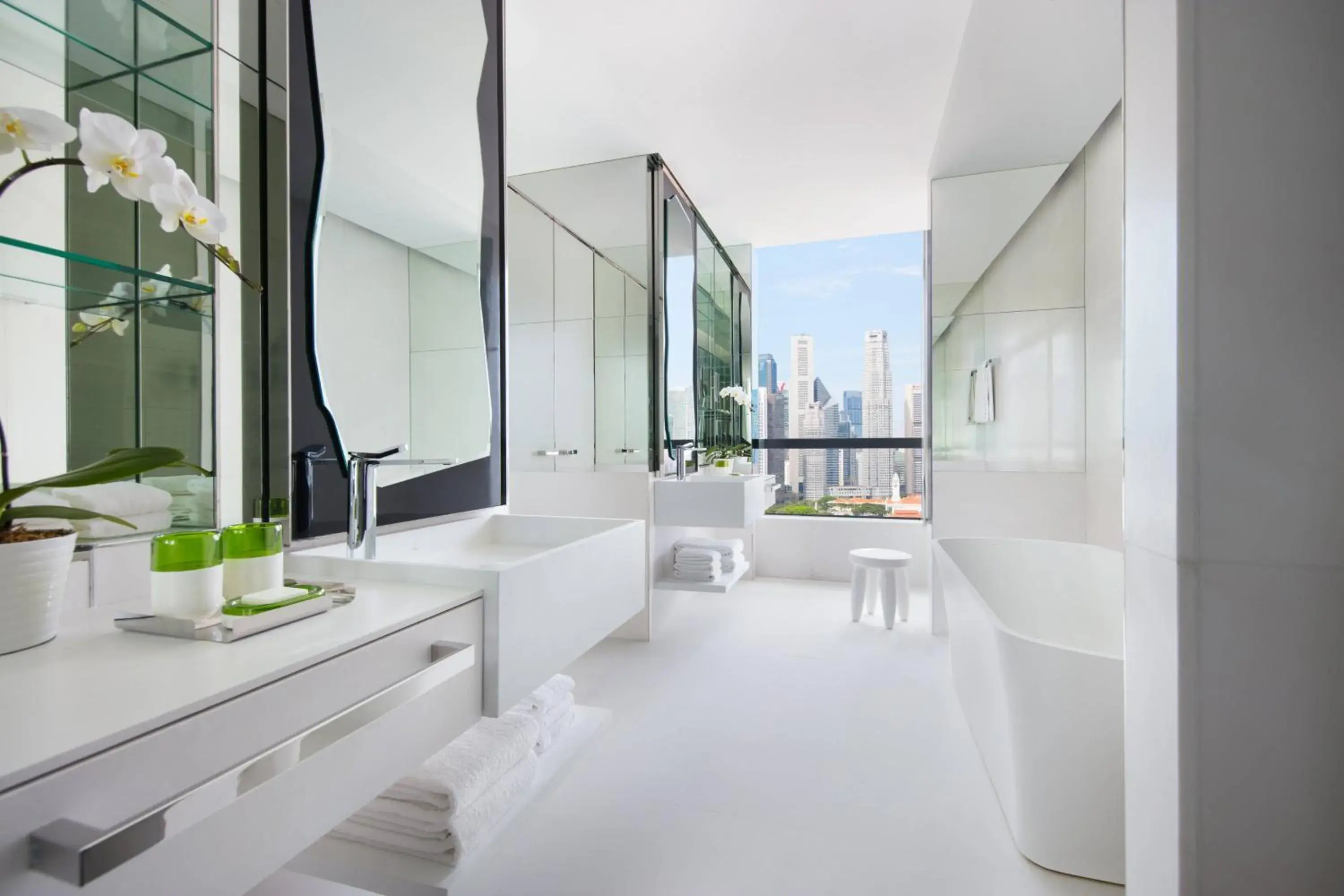 Premier Marina Bay Suite, Executive Lounge Access, 1 King in JW Marriott Hotel Singapore South Beach Premier Marina Bay Suite, Executive Lounge Access, 1 King in JW Marriott Hotel Singapore South Beach