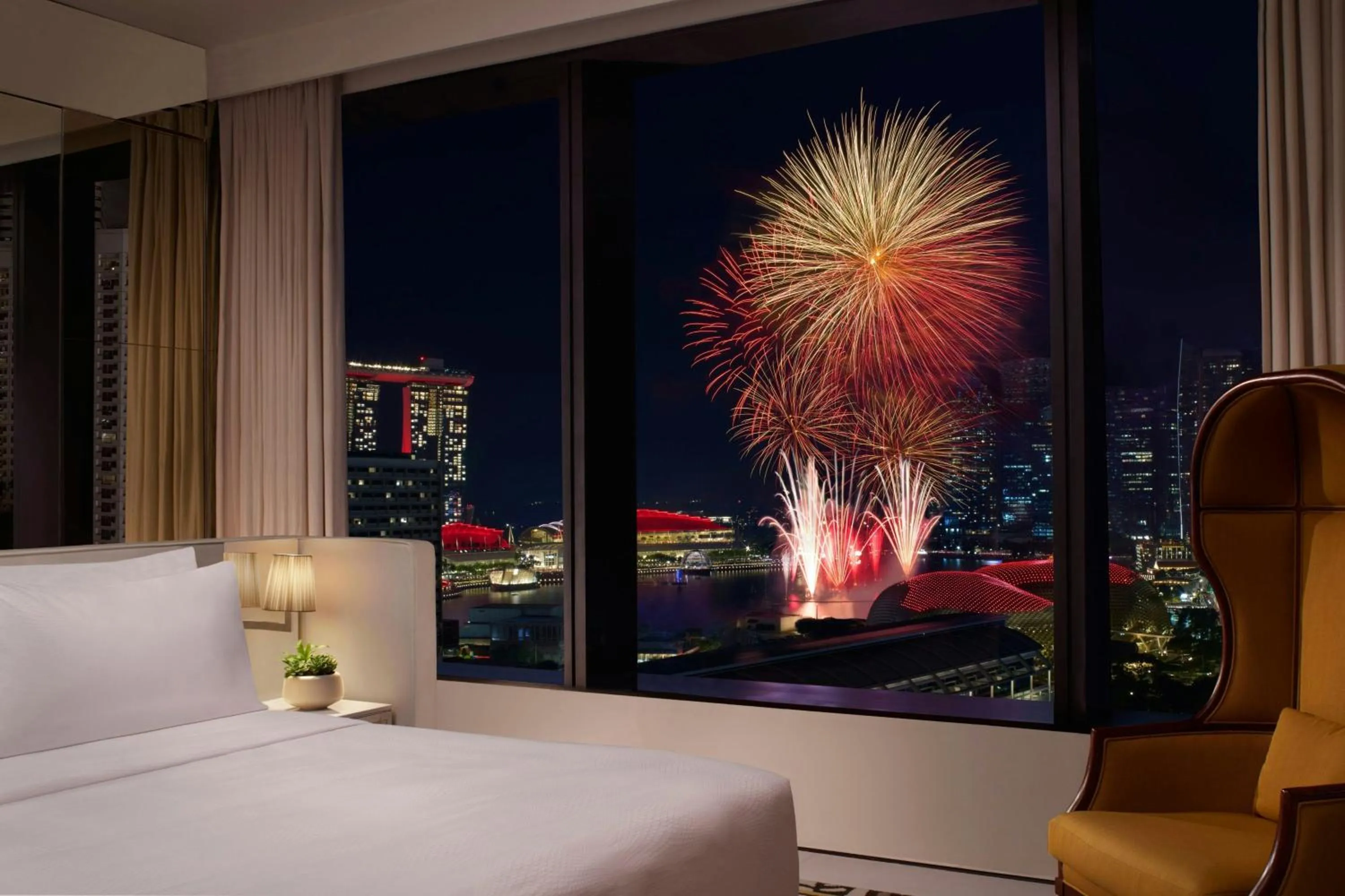 Bedroom, Bed in JW Marriott Hotel Singapore South Beach