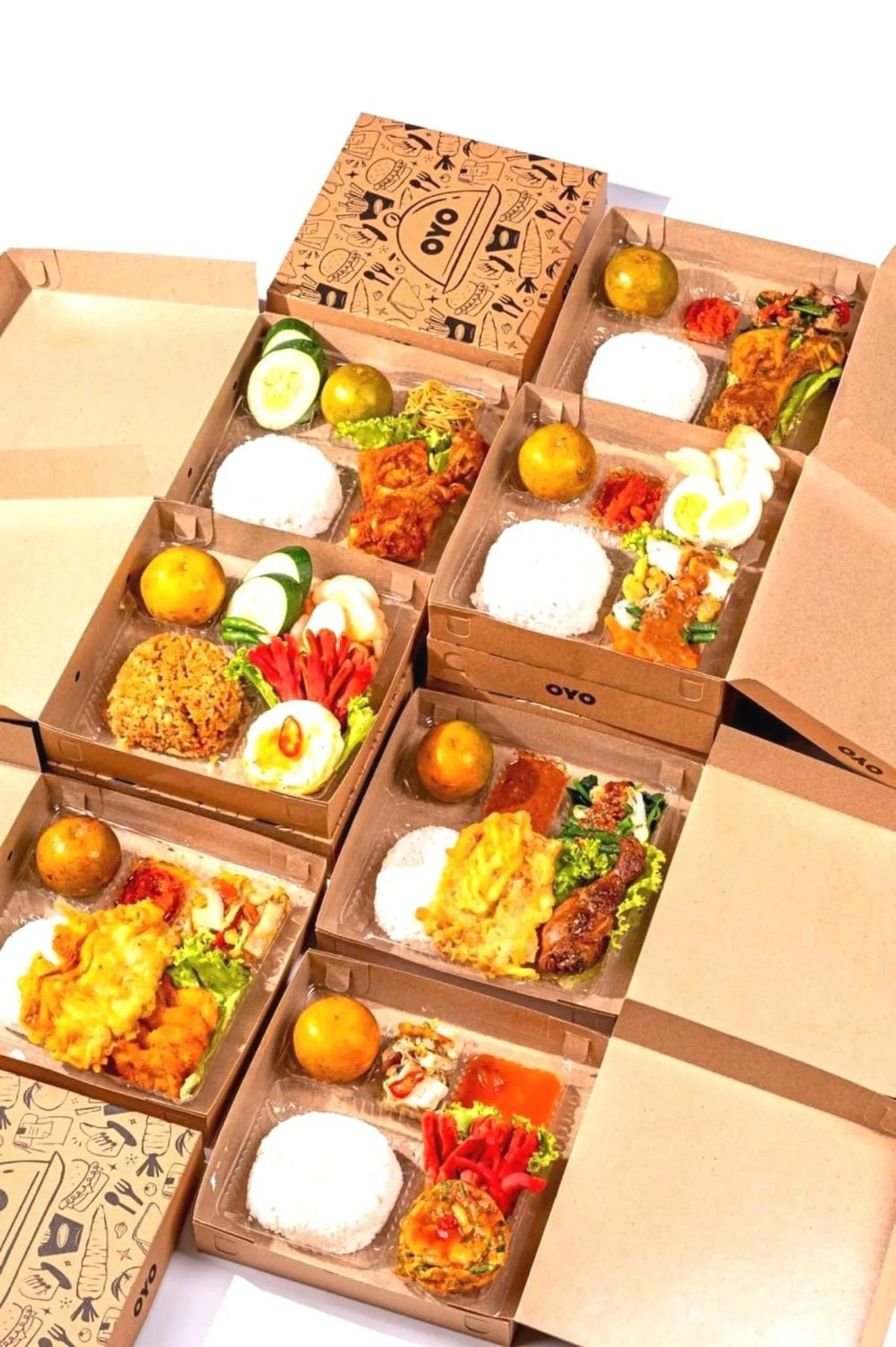 Breakfast in Collection O Budget Door Legian Inn @Poppies Road