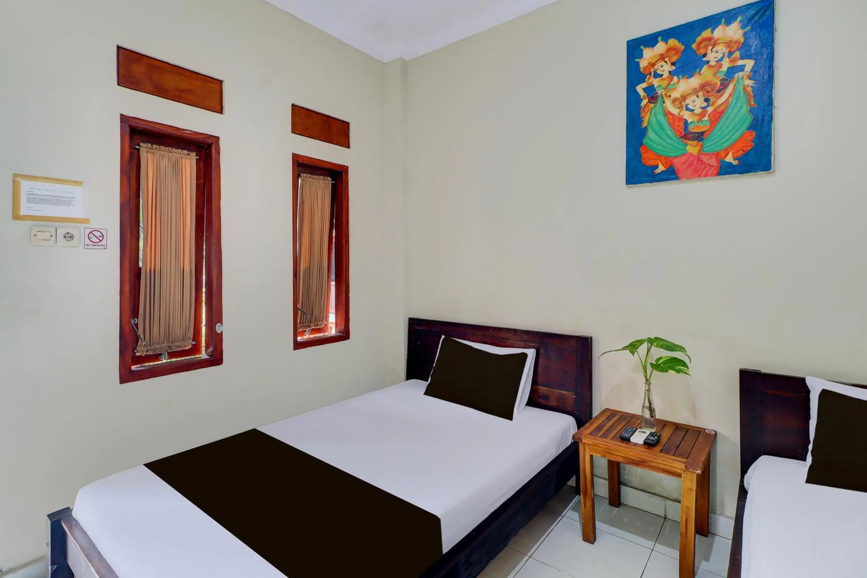 Bedroom, Bed in Collection O Budget Door Legian Inn @Poppies Road