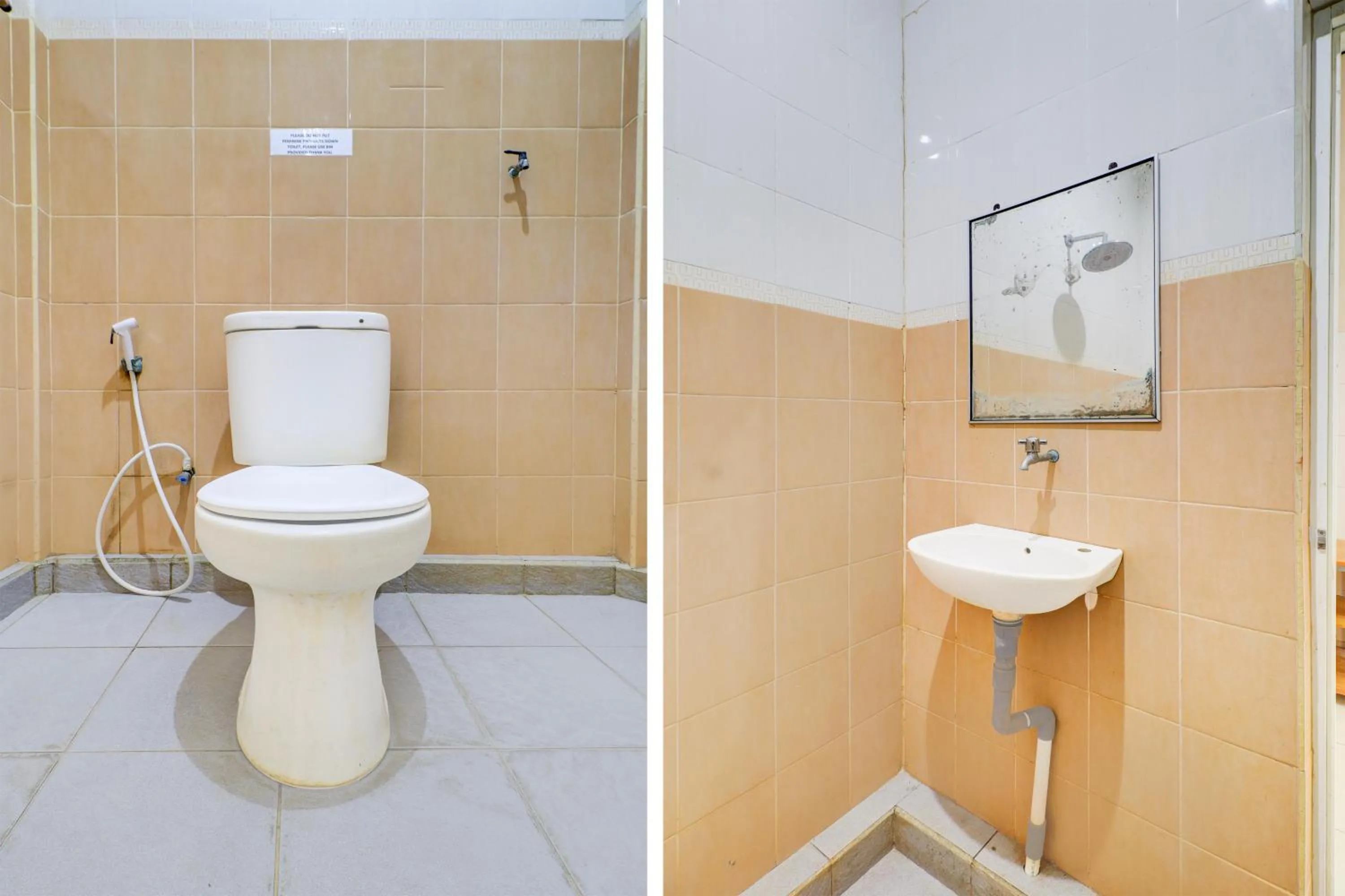 Bathroom in Collection O Budget Door Legian Inn @Poppies Road