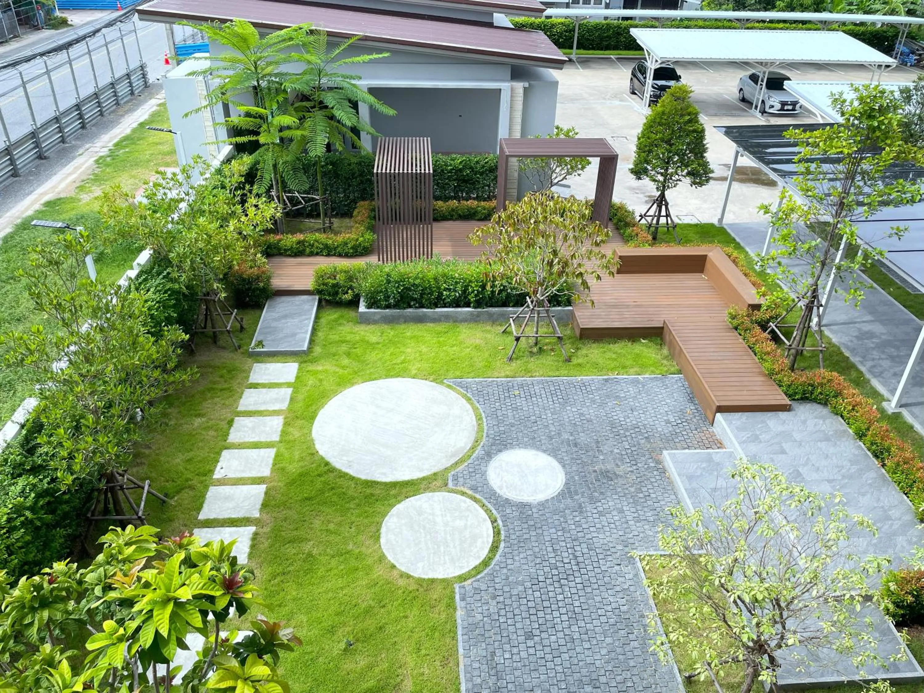 Property building in The Kite Hotel Bangsaen by Koko