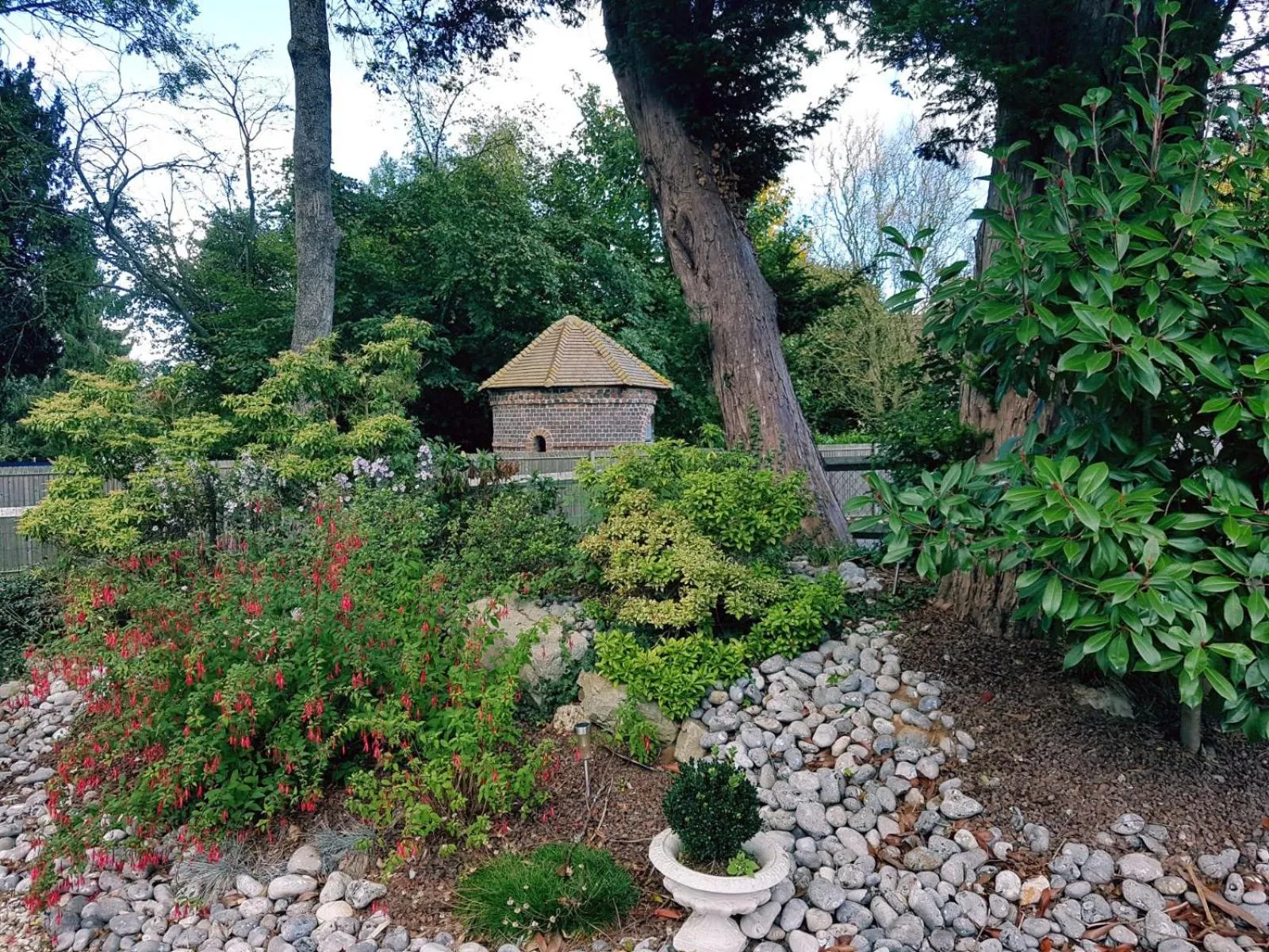 Garden in Manoir de l'As de Trèfle