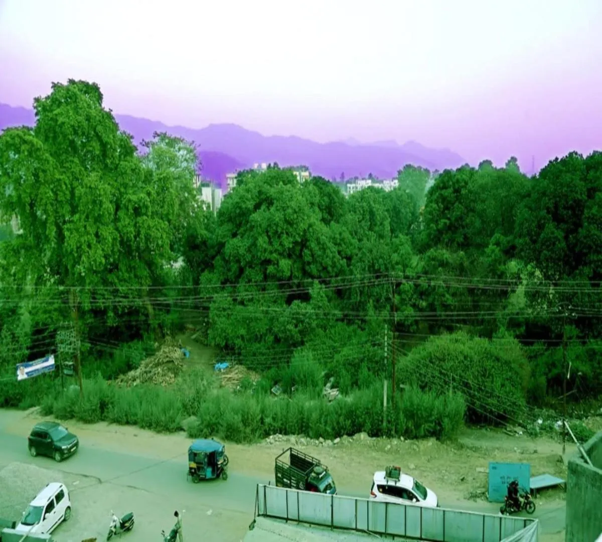 Natural landscape in Hotel Namo Gange