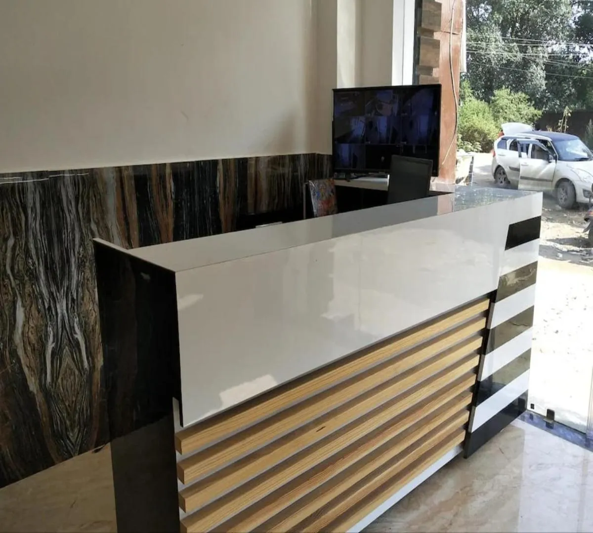 Lobby or reception in Hotel Namo Gange