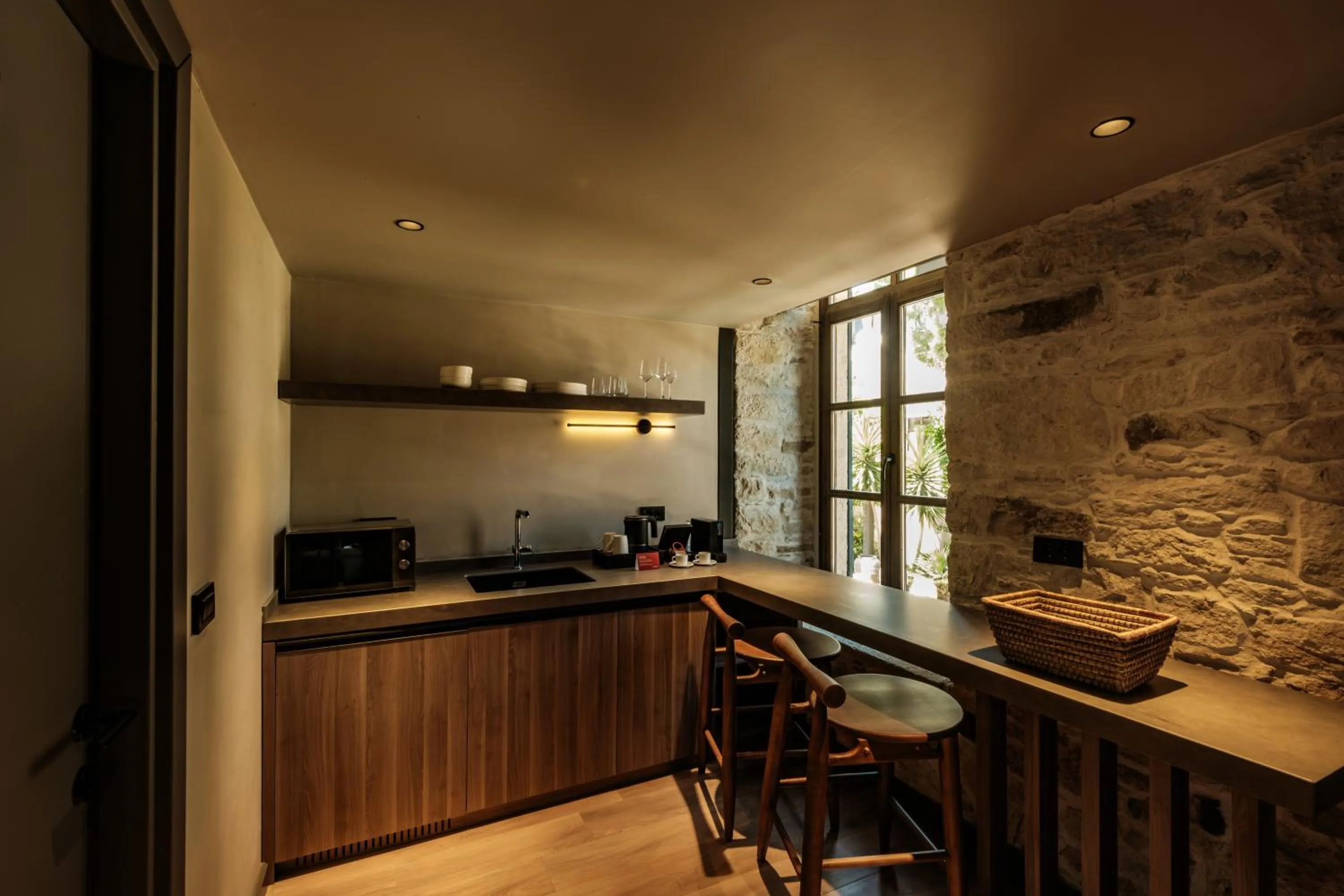 Kitchen or kitchenette in Lecole Hotel By Cityloft