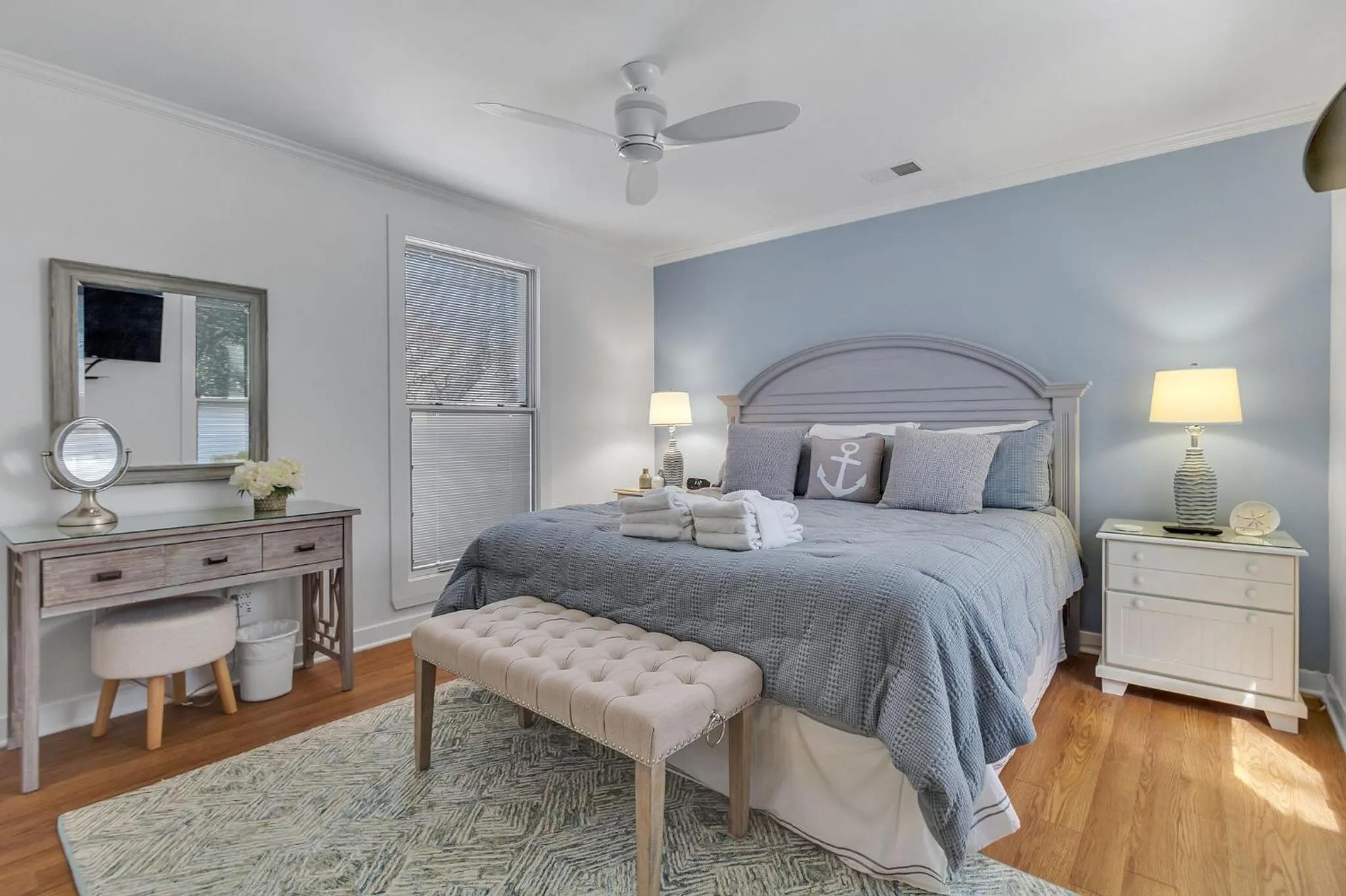 Bed in 963 Cutter Court at The Sea Pines Resort