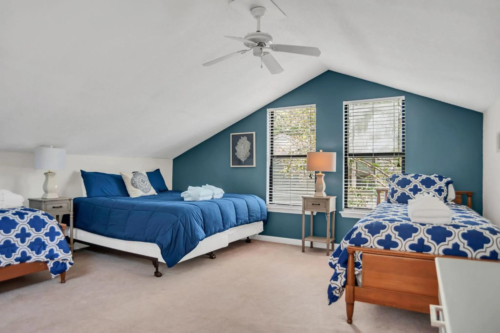 Bed in 2629 Calibogue Club at The Sea Pines Resort