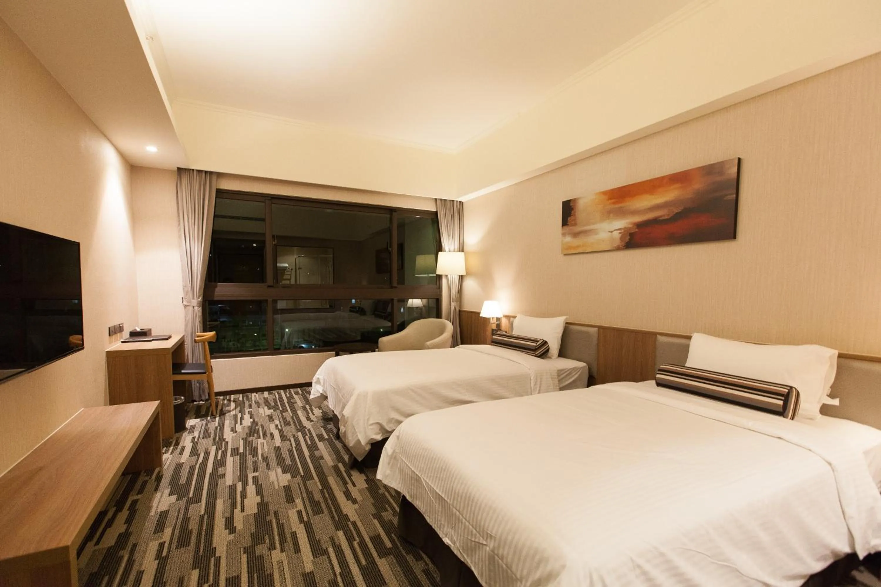 Photo of the whole room, Bed in The Fuli Resort Chihpen