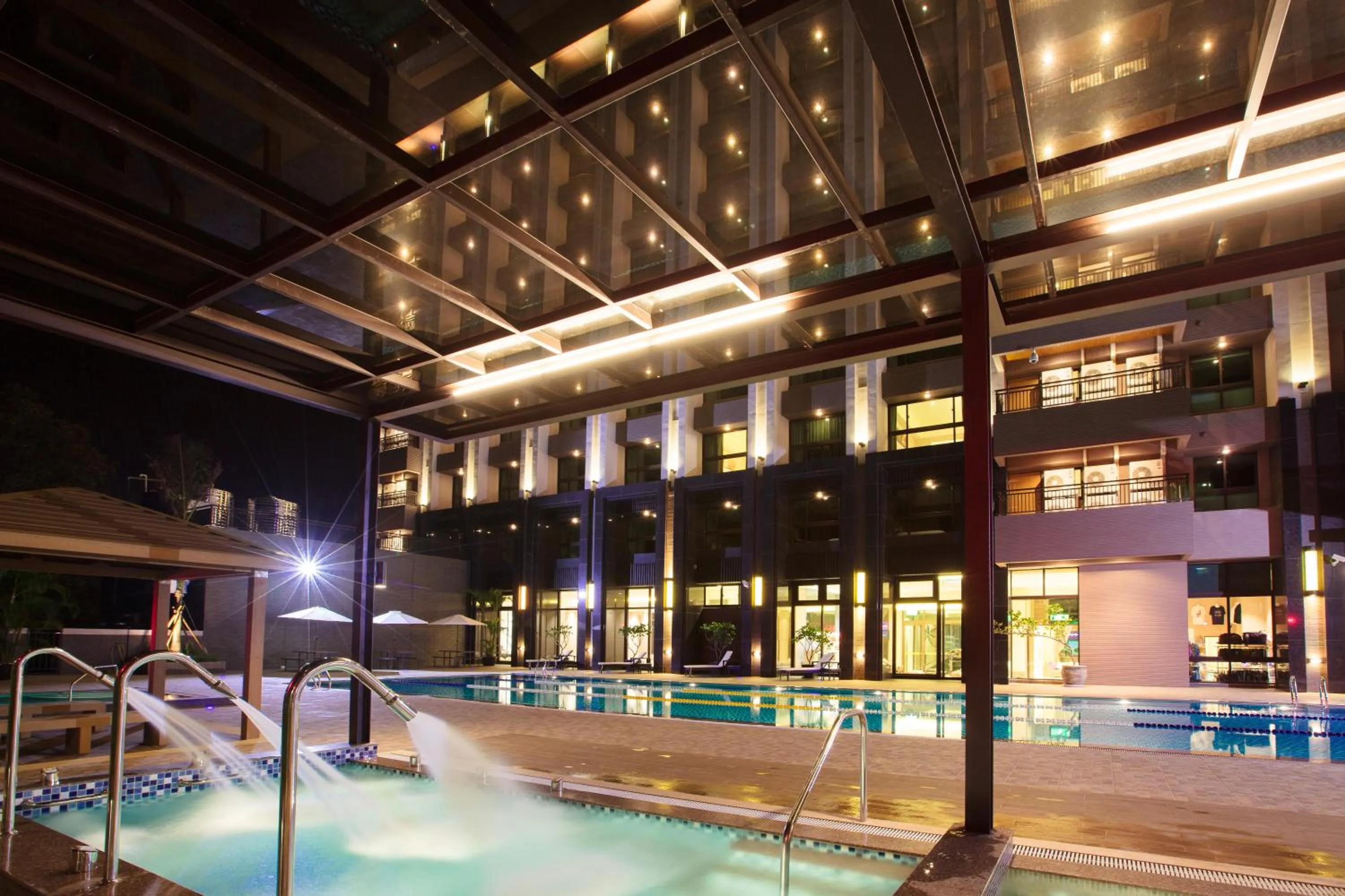 Swimming pool in The Fuli Resort Chihpen