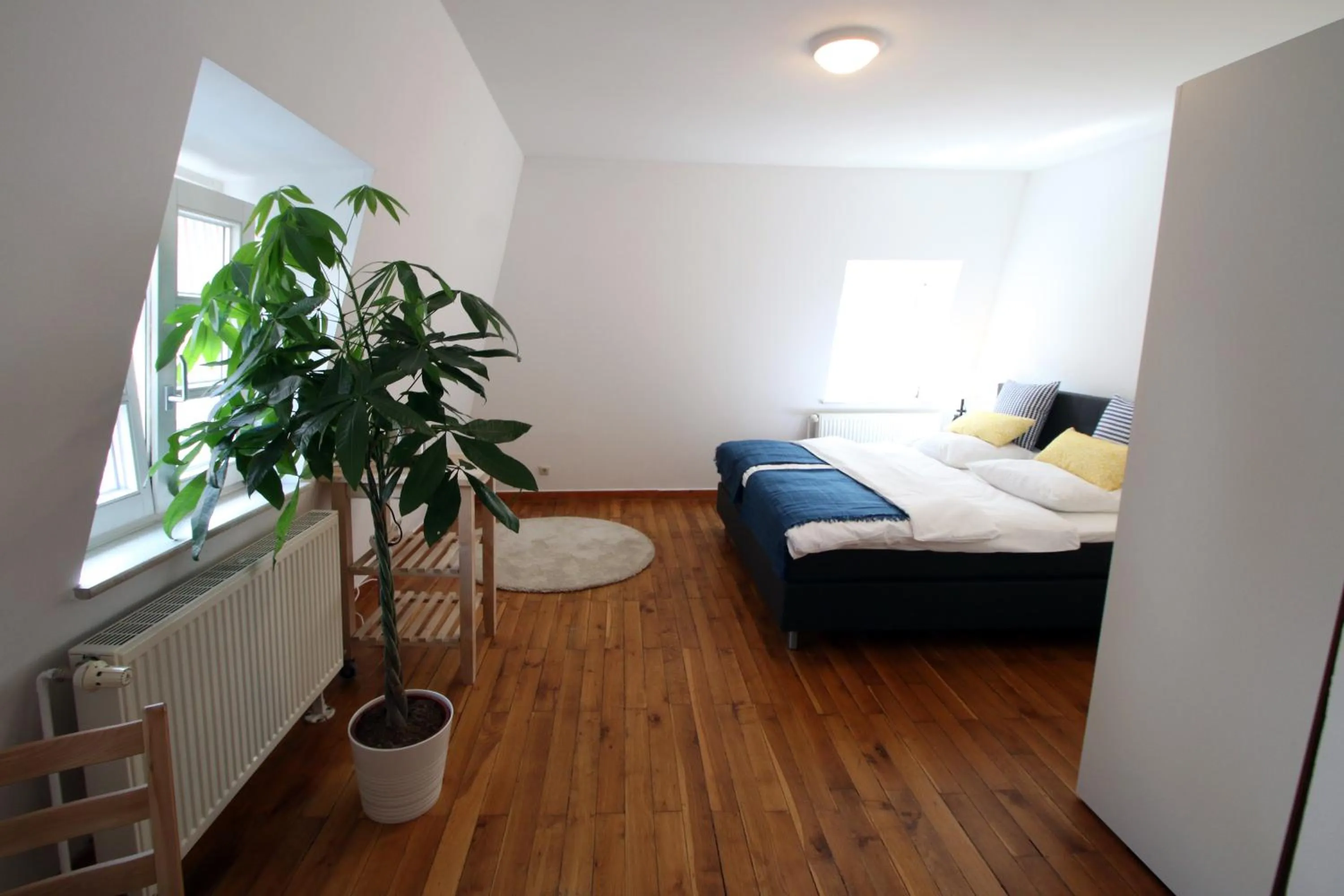 Bed in Hotel Sudpfanne