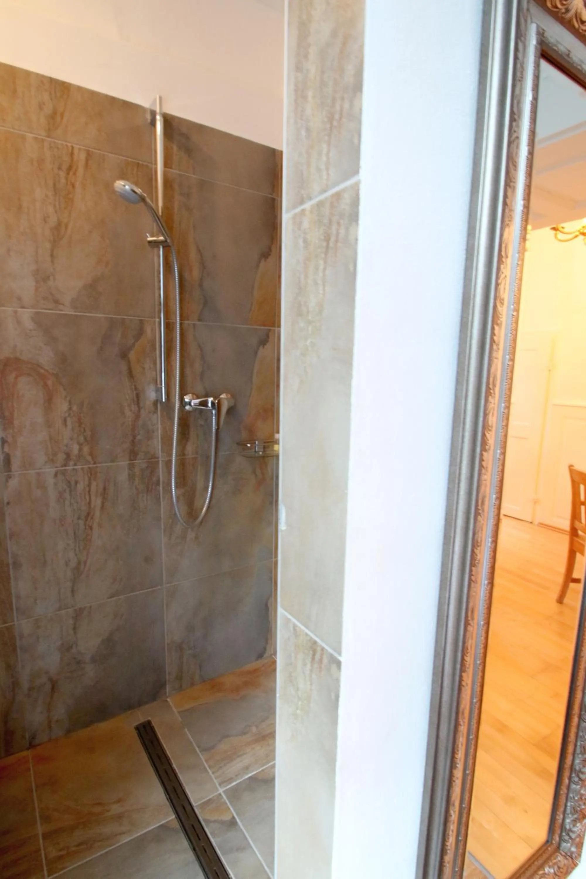 Shower in Hotel Sudpfanne