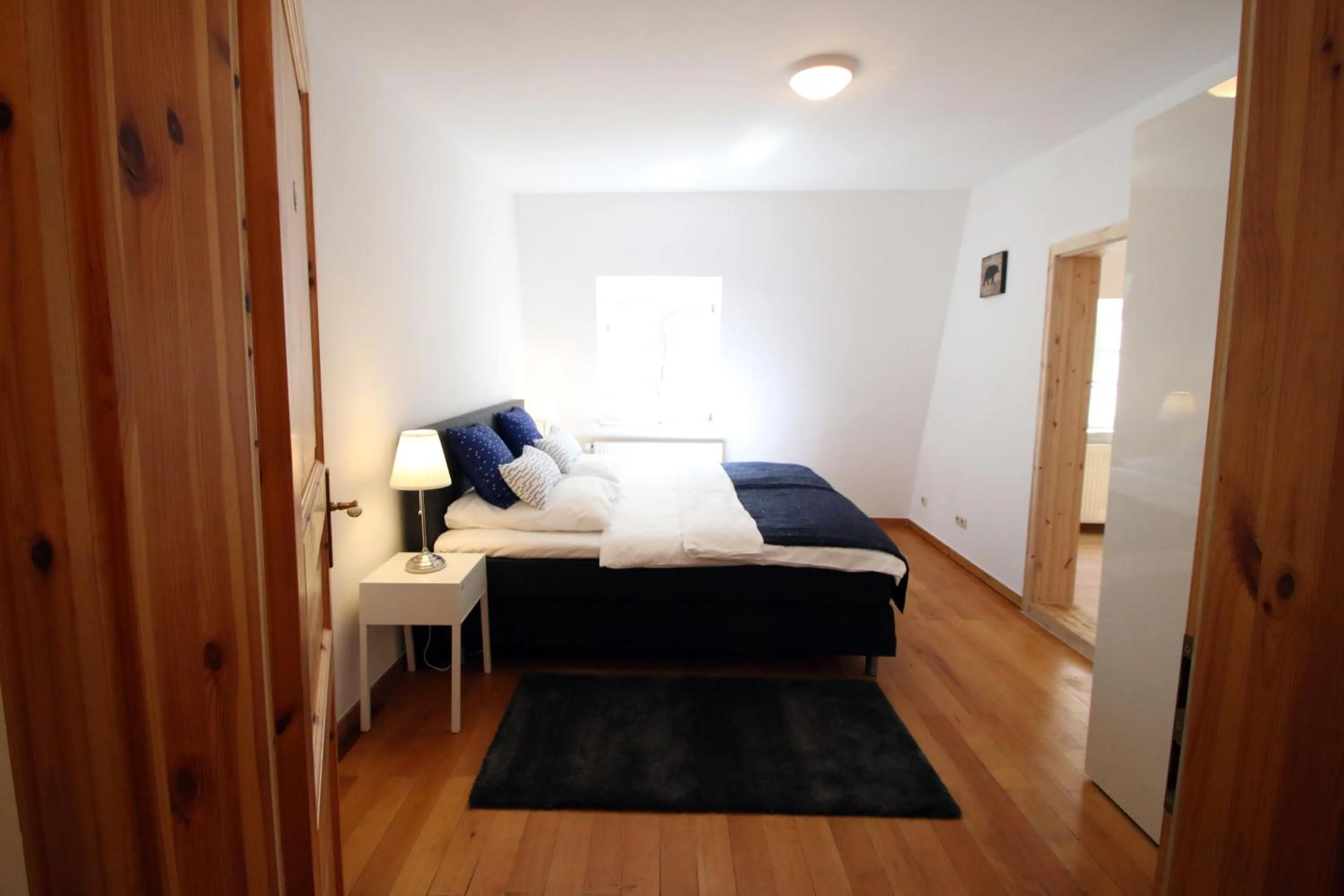 Bed in Hotel Sudpfanne