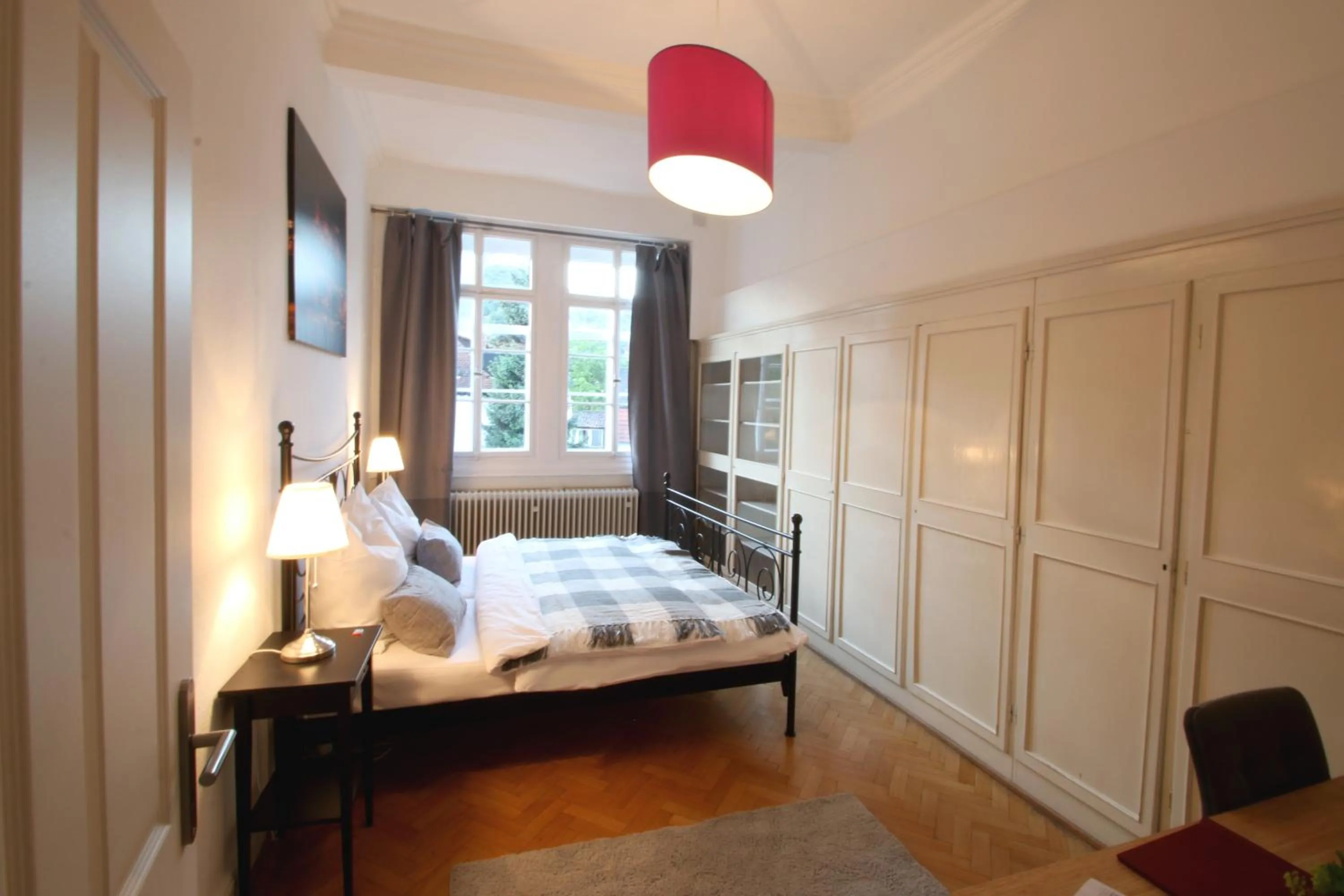 Bed in Hotel Sudpfanne