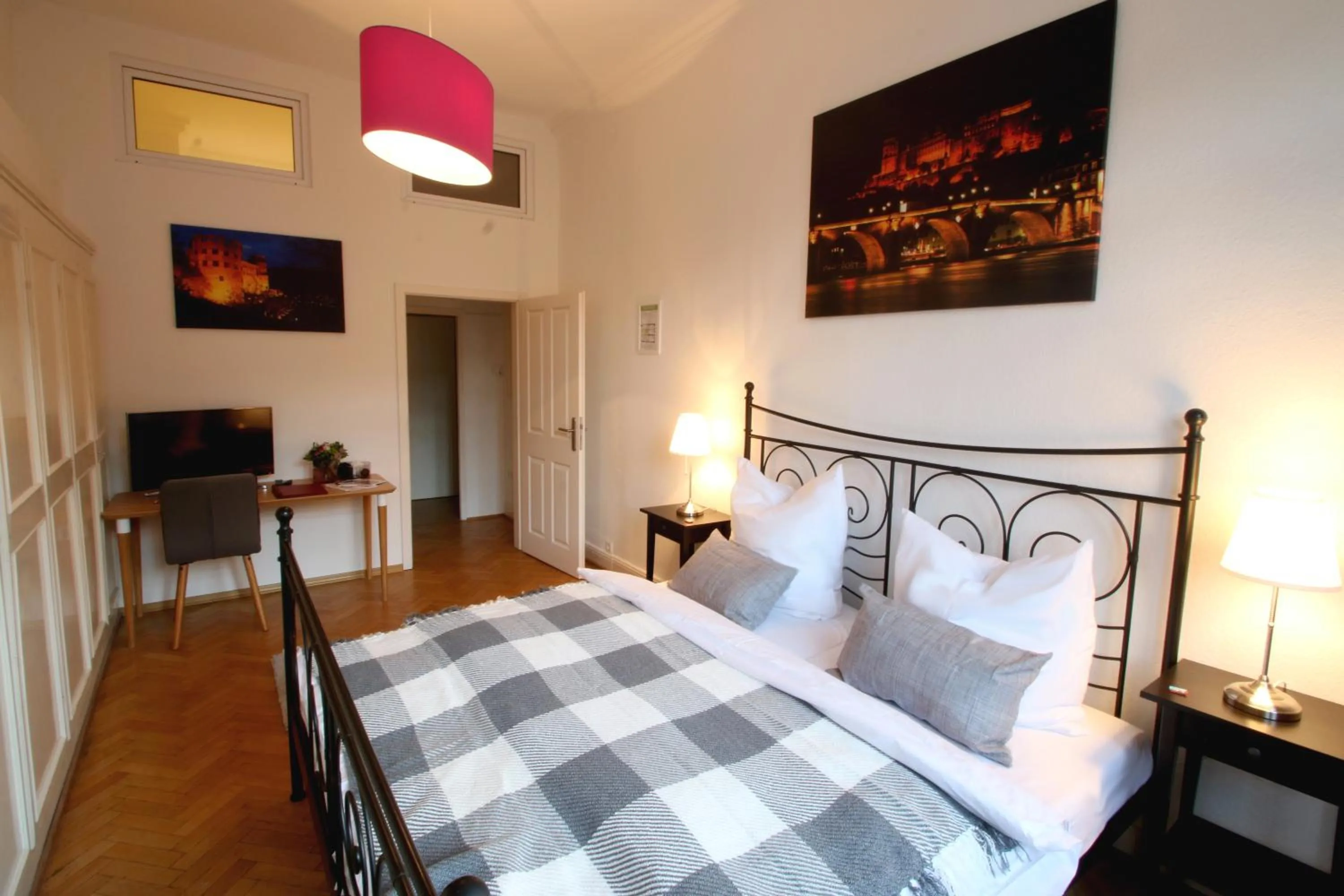 Bed in Hotel Sudpfanne