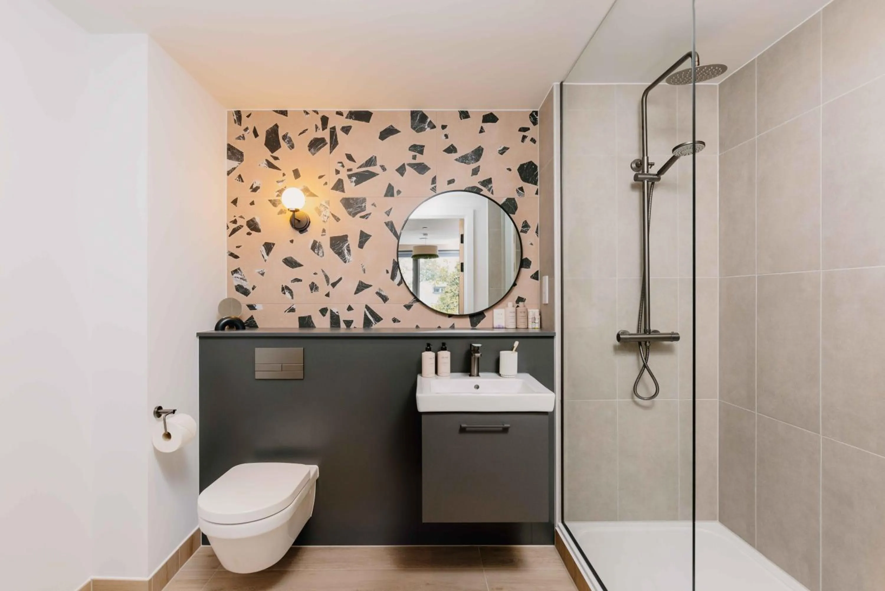 Shower in Charles Hope Birmingham Westside