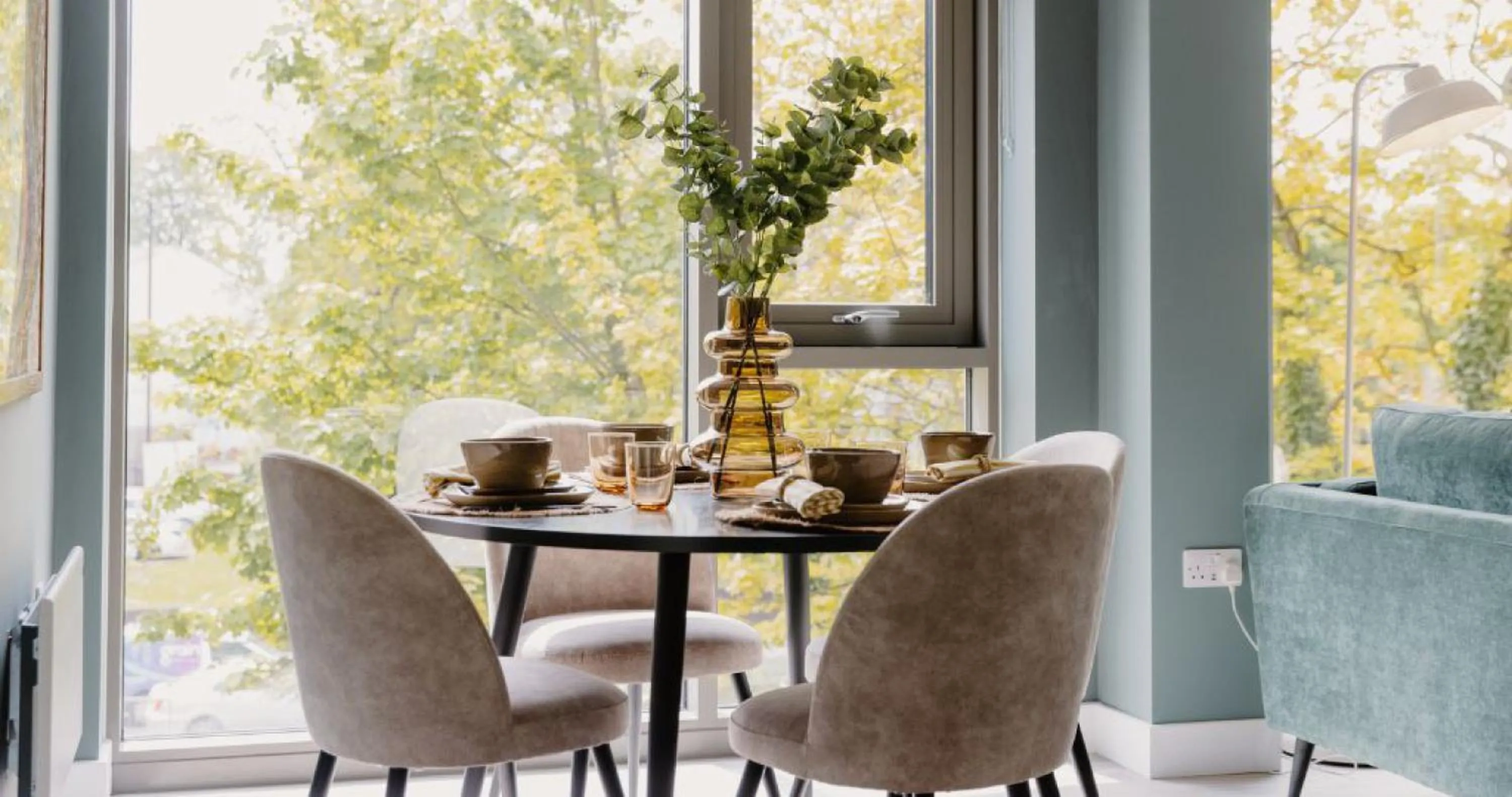 Dining area in Charles Hope Birmingham Westside