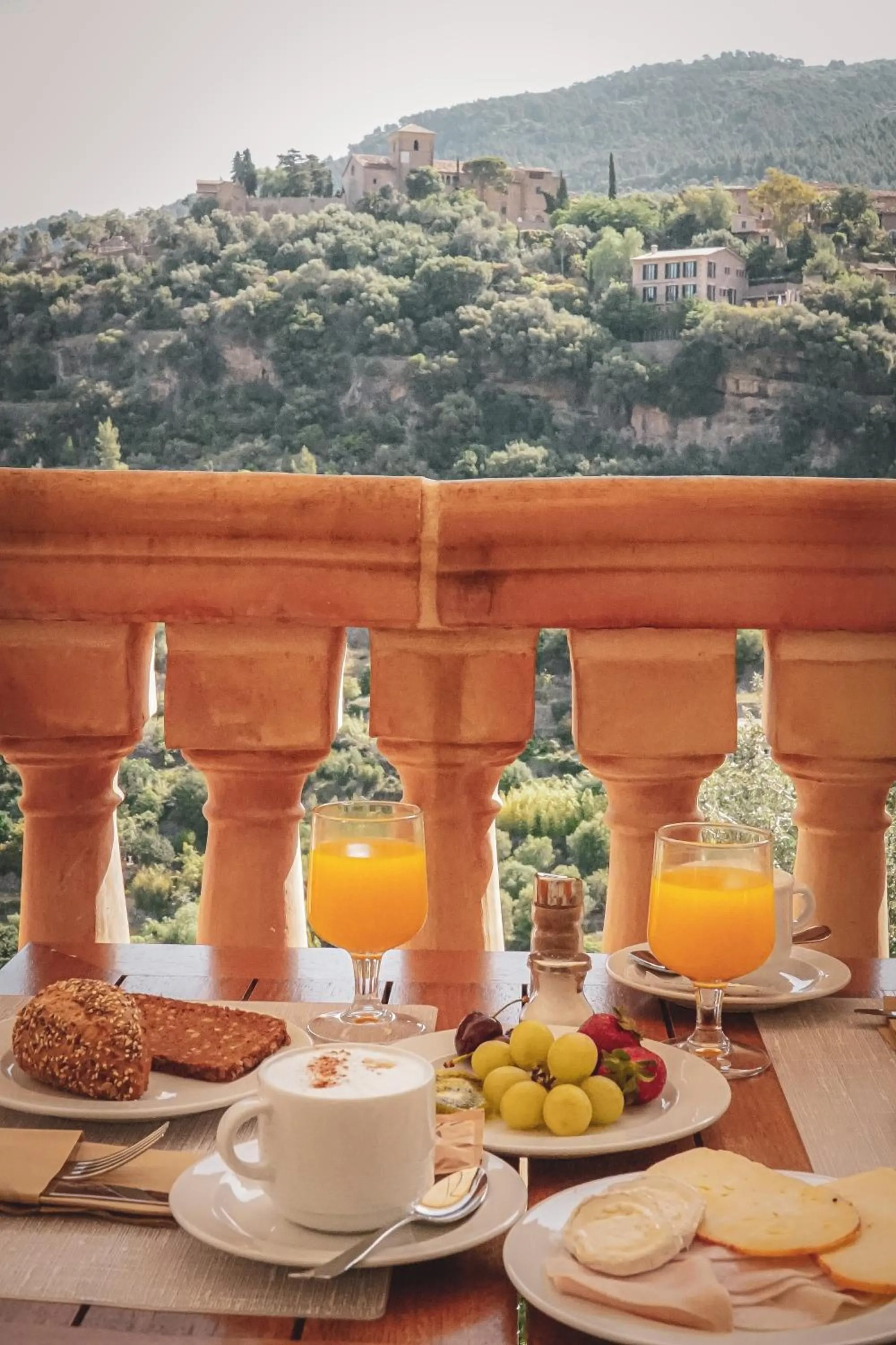 Natural landscape in Es Moli Hotel