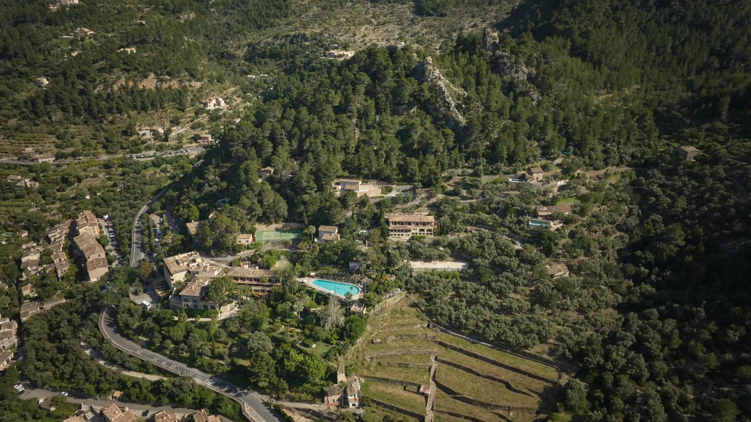 Bird's eye view in Es Moli Hotel