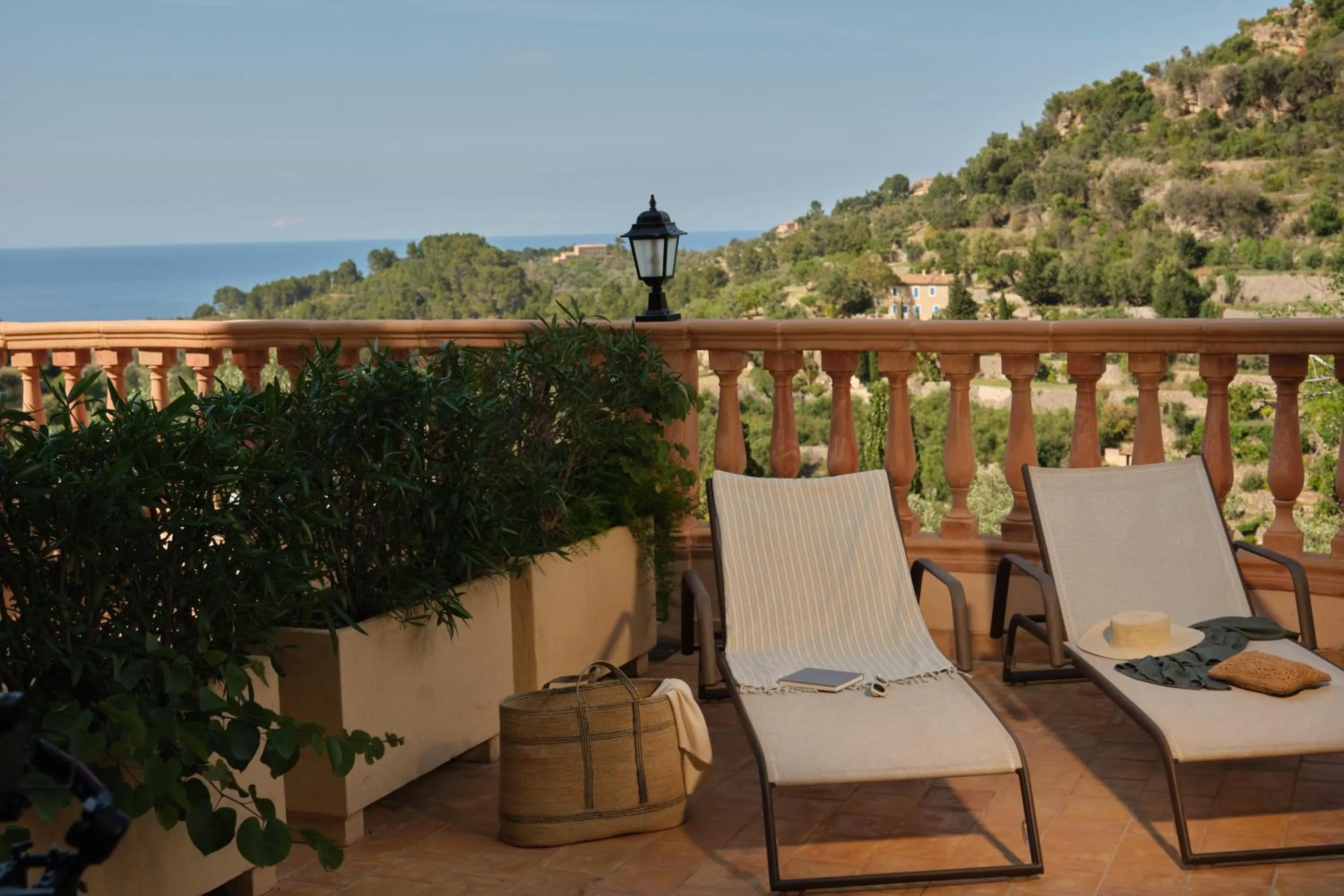 sunbed in Es Moli Hotel