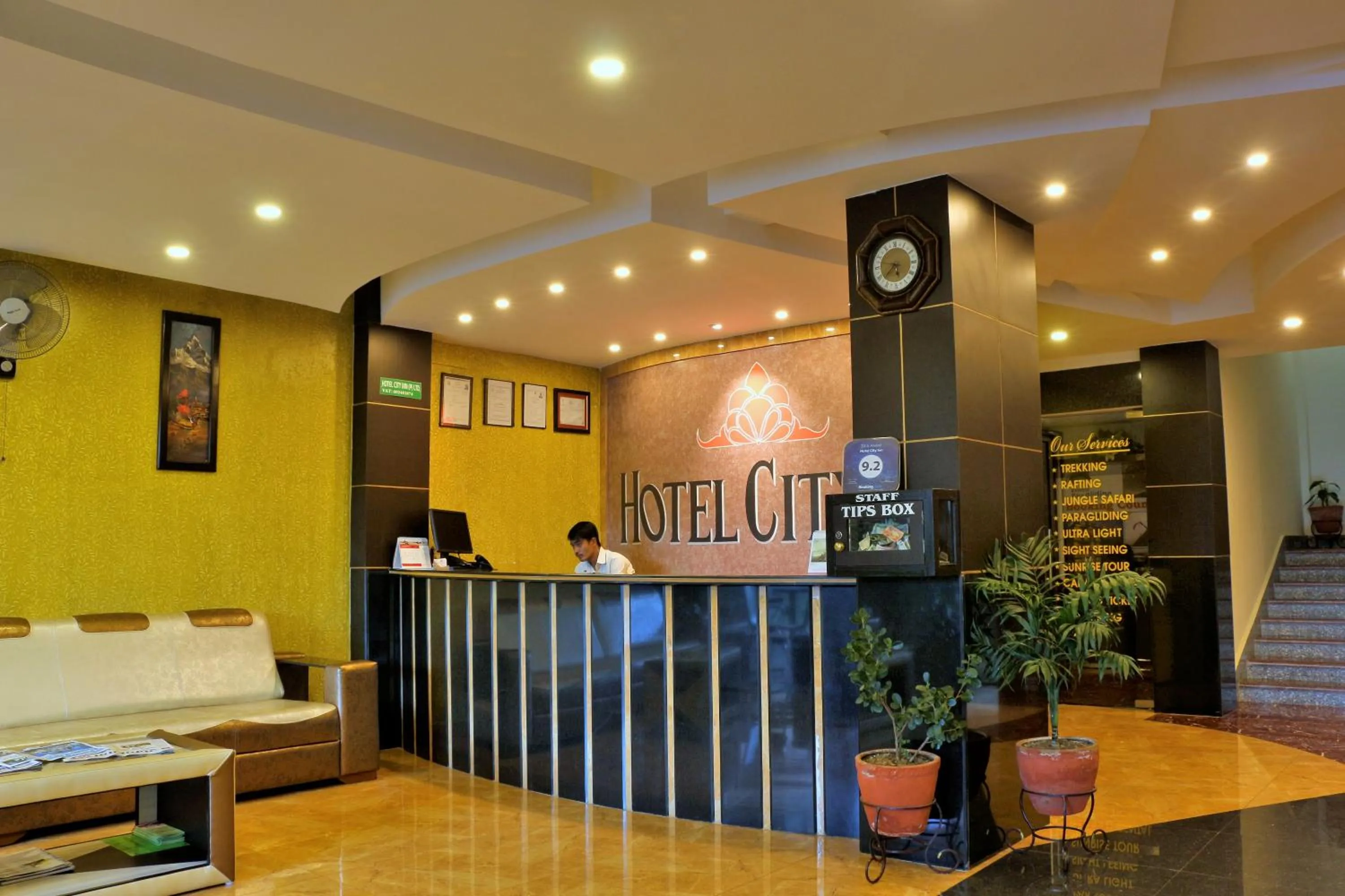 Lobby or reception in Hotel City Inn - Mountain View