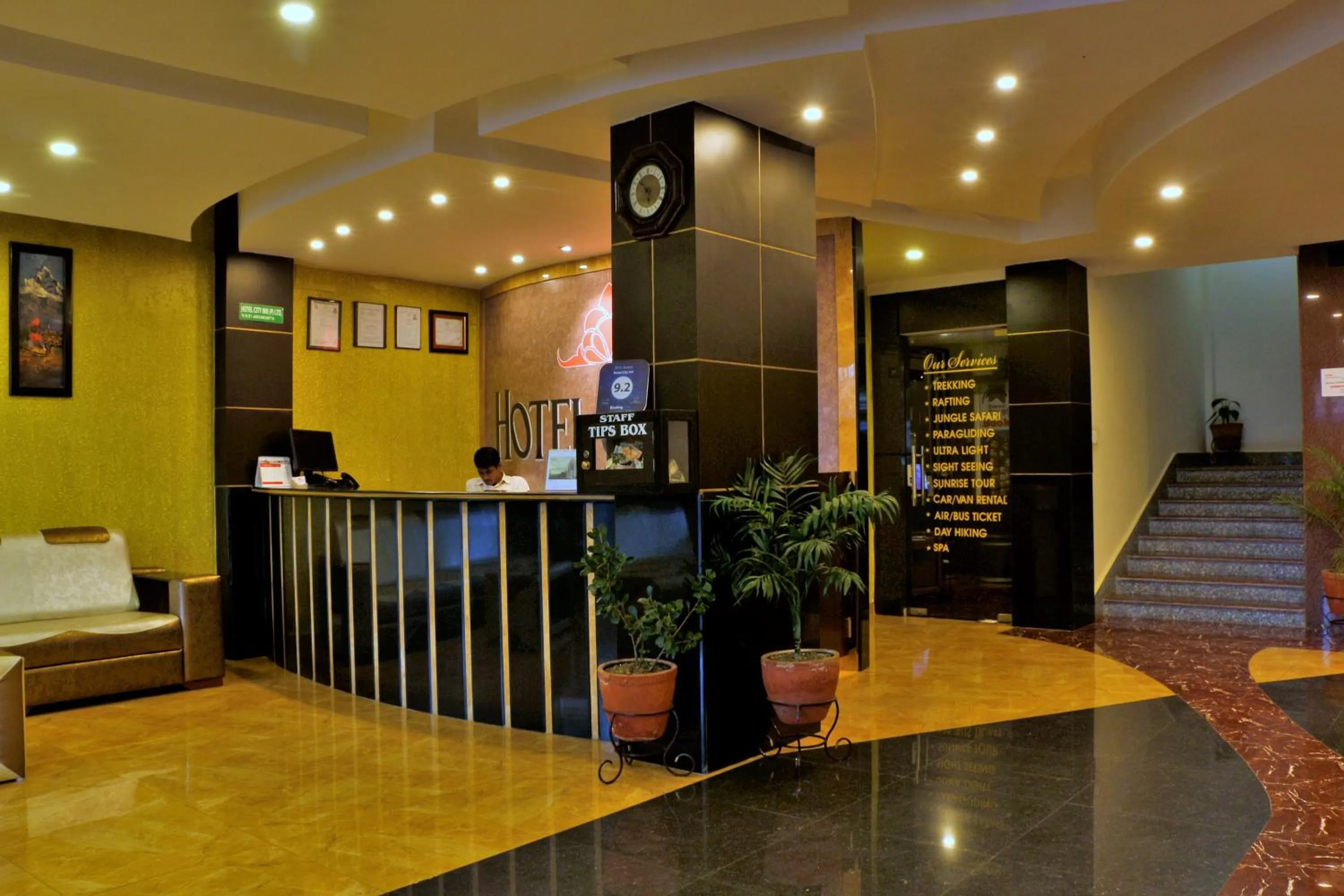 Lobby or reception in Hotel City Inn - Mountain View