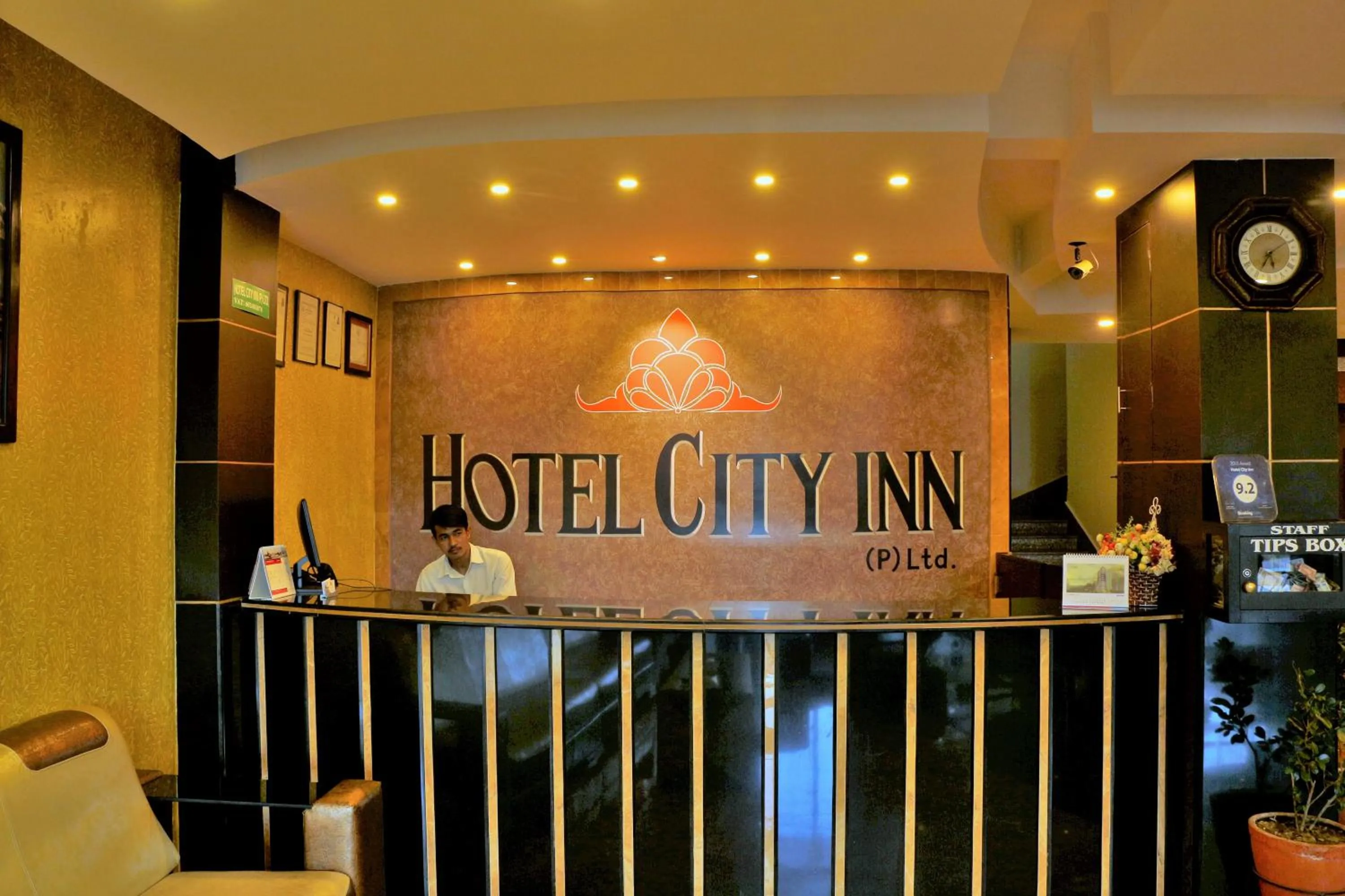 Lobby or reception in Hotel City Inn - Mountain View