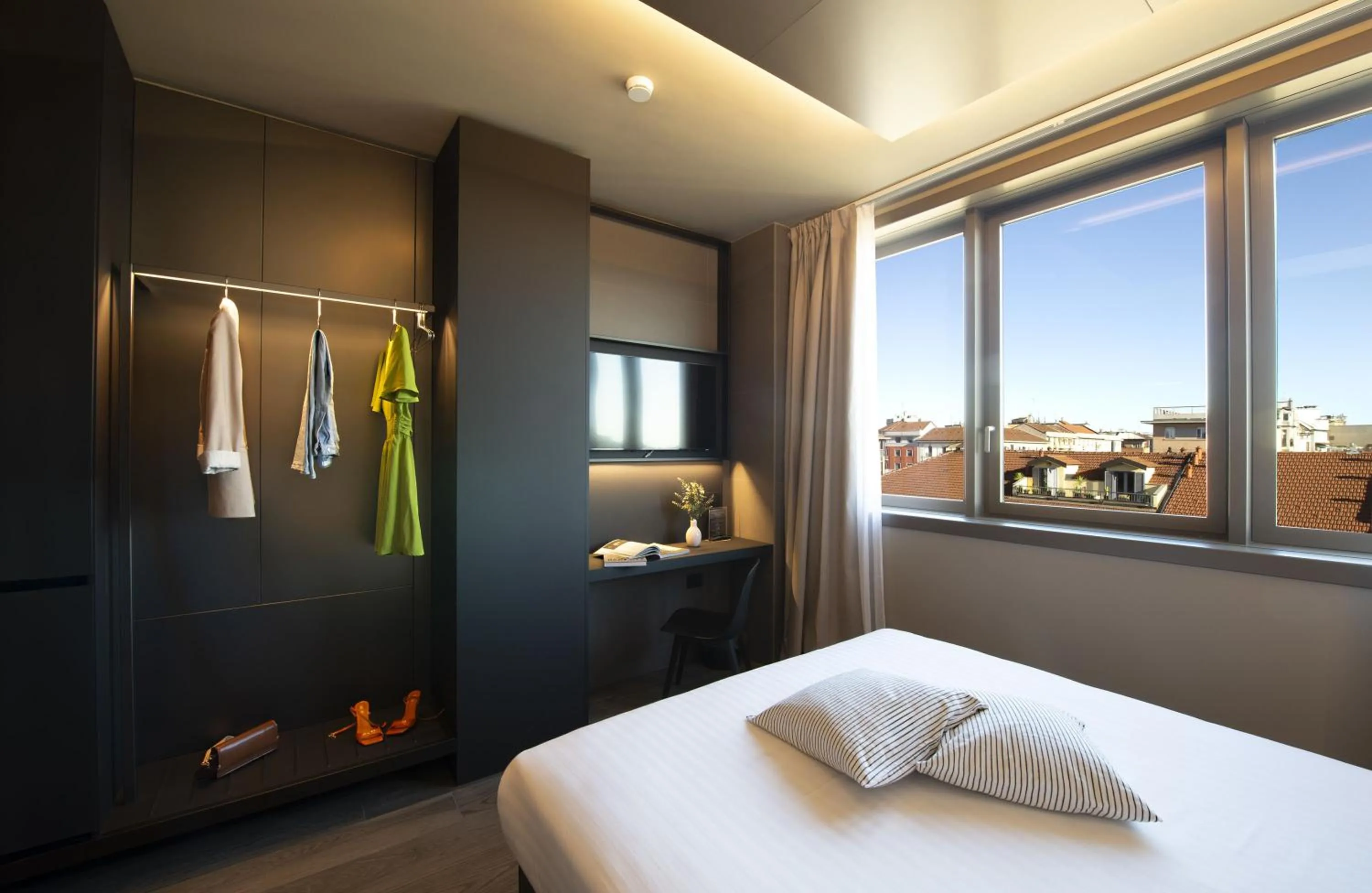 Bedroom, Bed in 7BA Hotel Milano