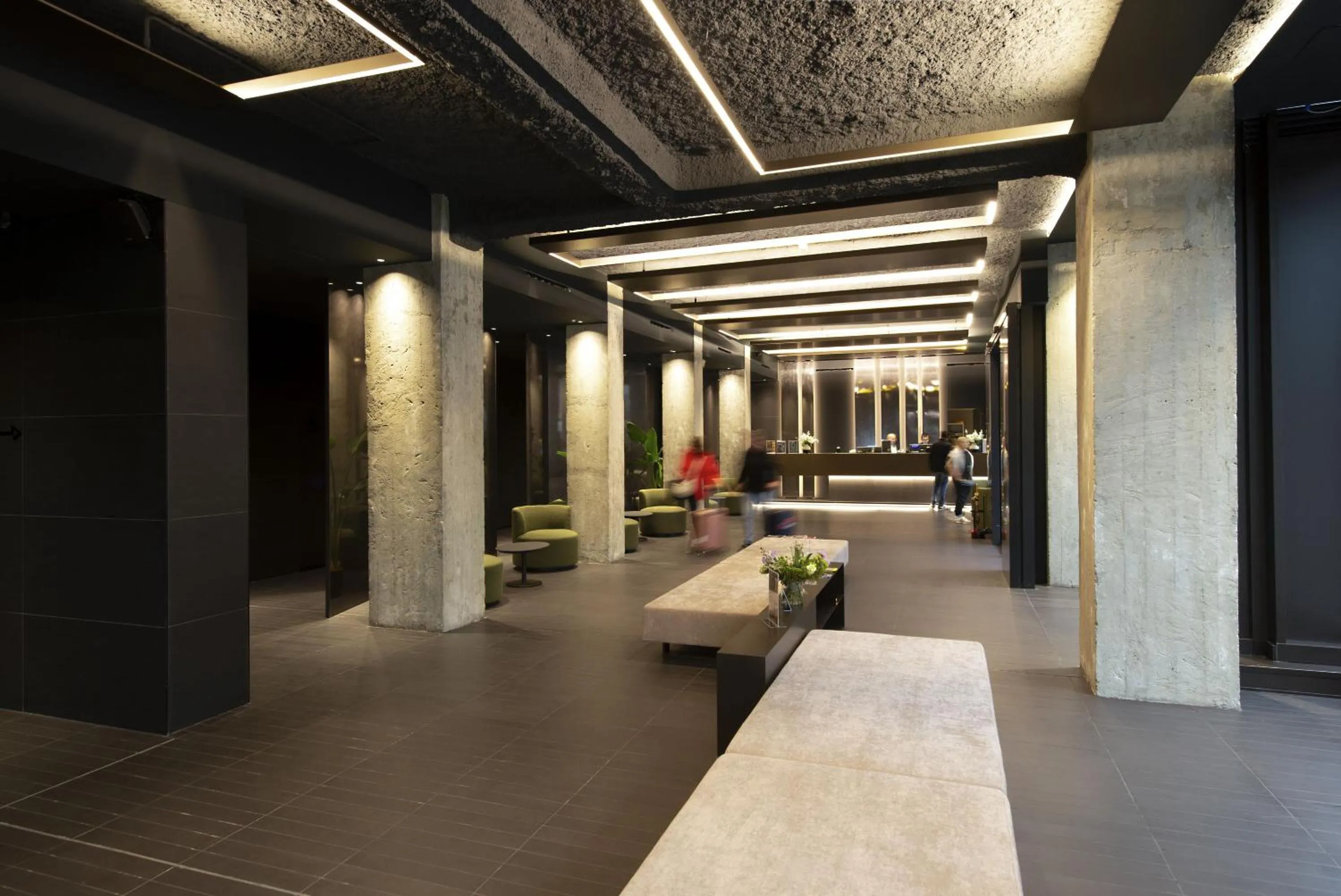 Lobby or reception in 7BA Hotel Milano
