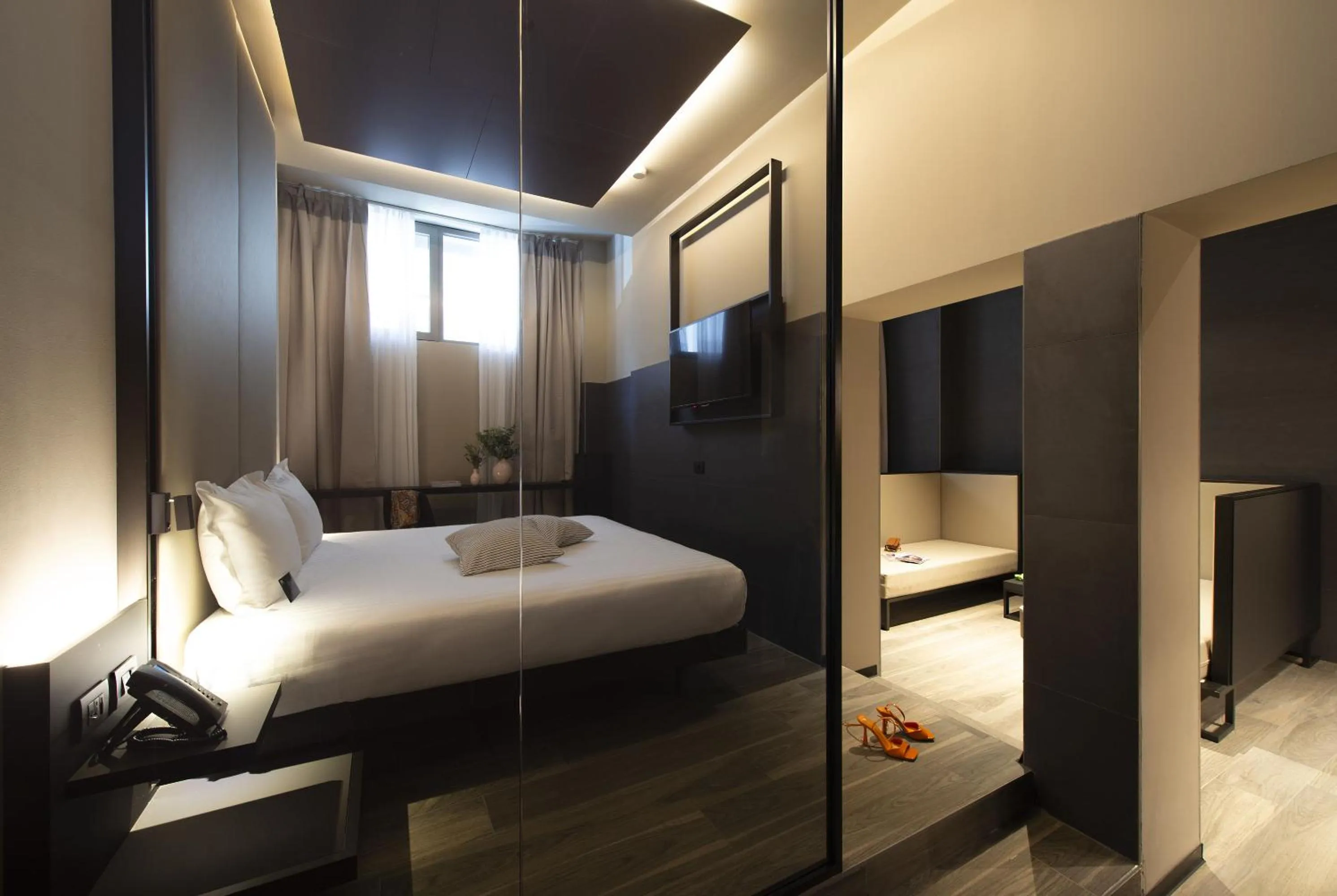 Bedroom, Bed in 7BA Hotel Milano