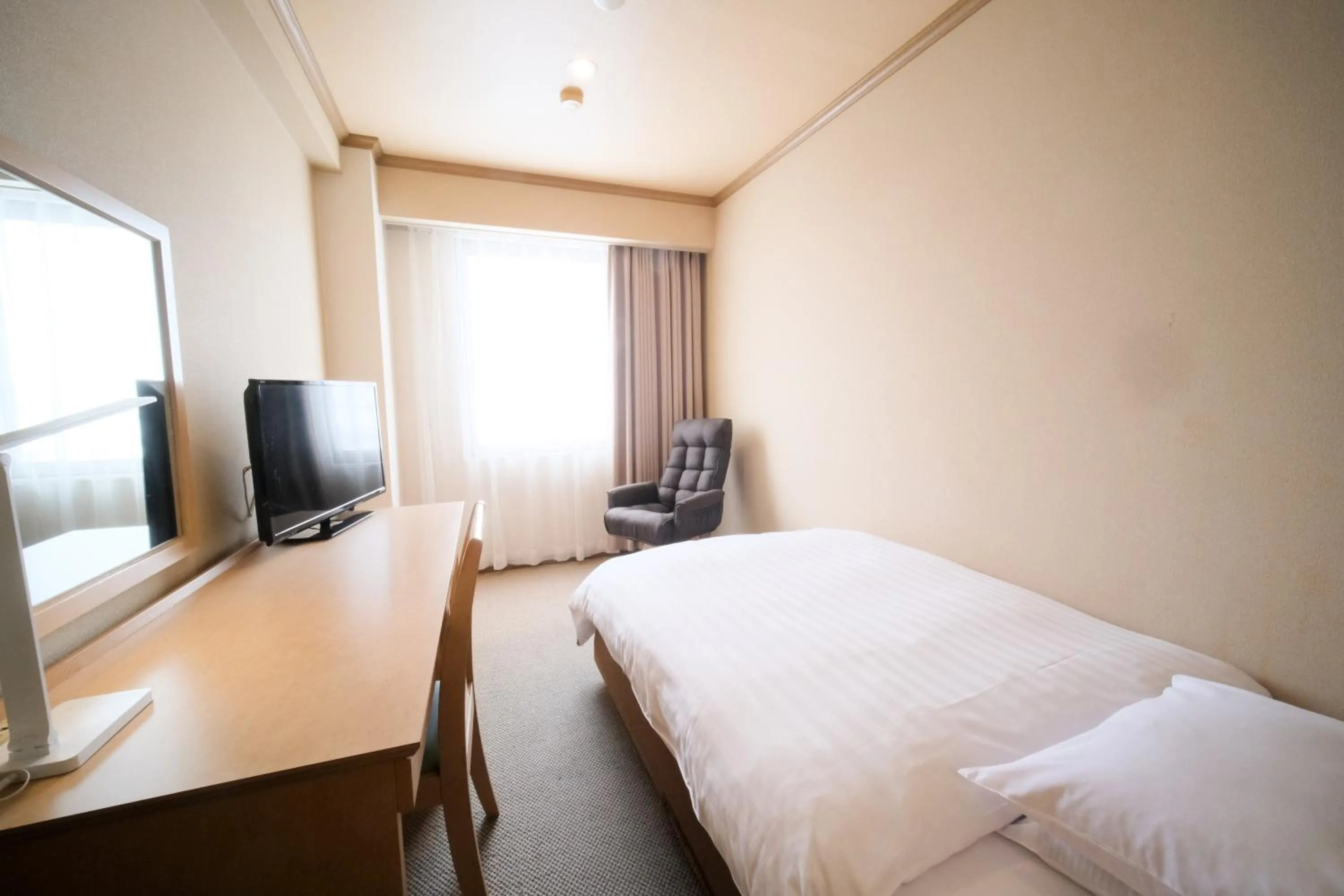 Bed in Yuzawa Royal hotel