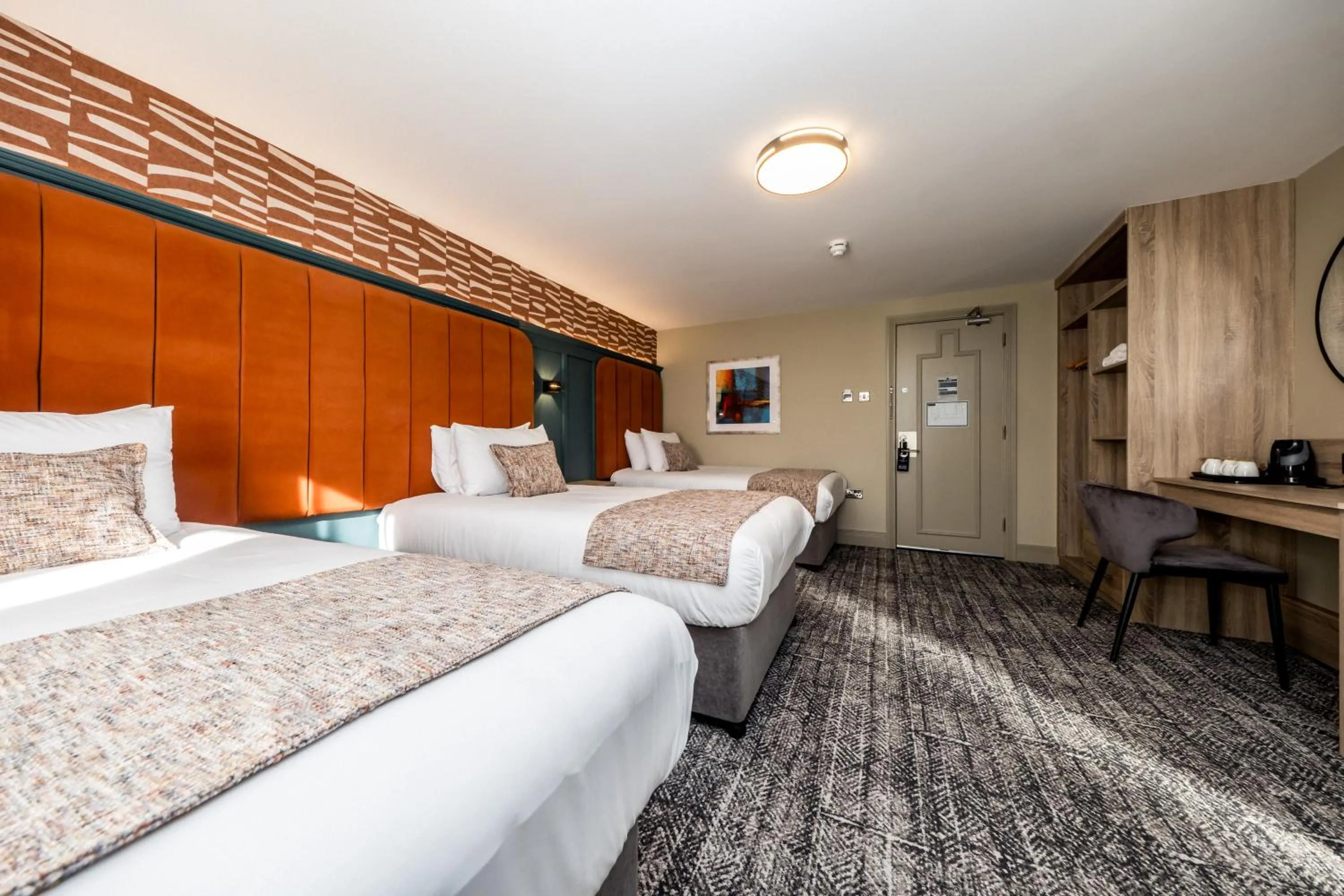 Bed in The Maiden City Hotel