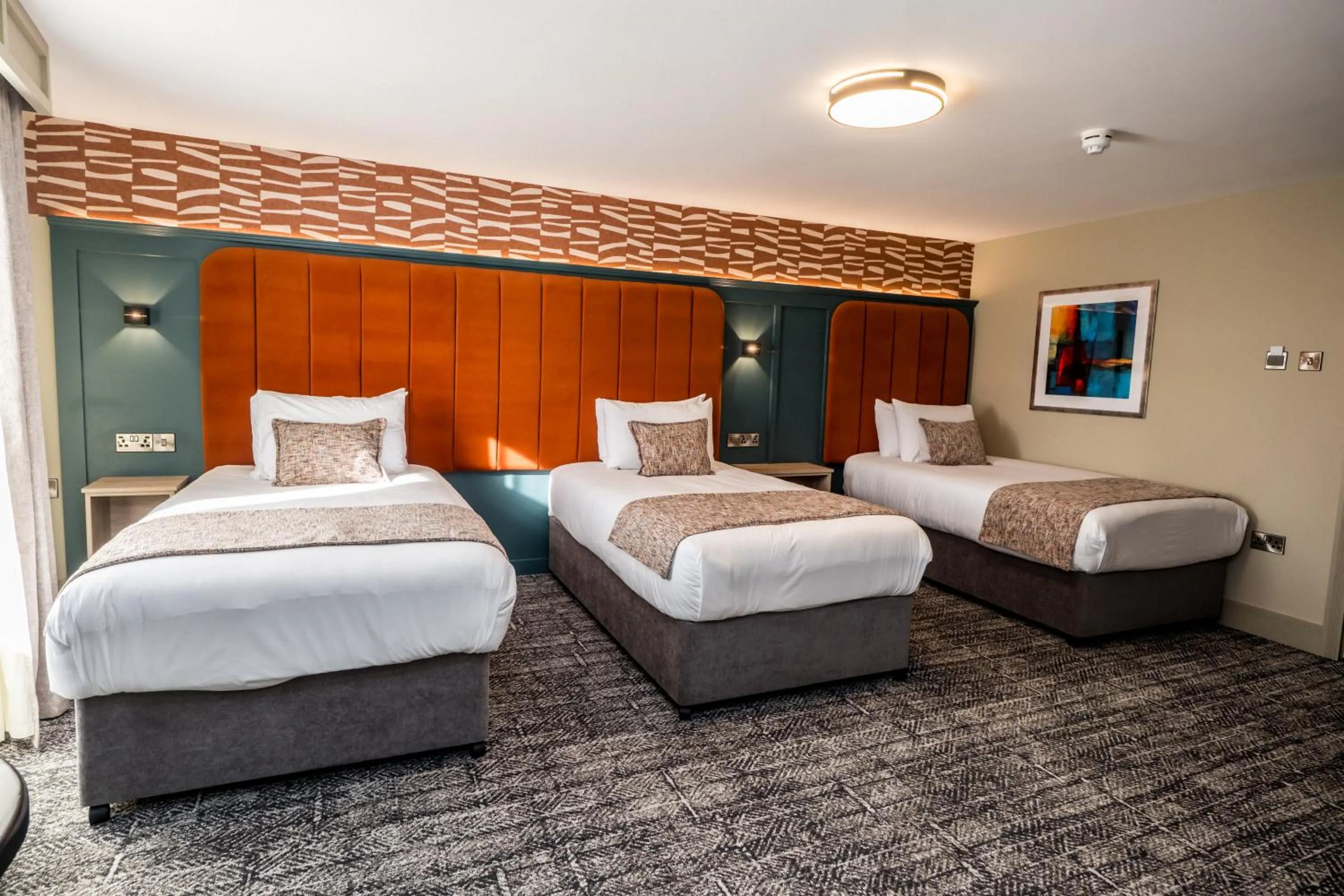 Bed in The Maiden City Hotel