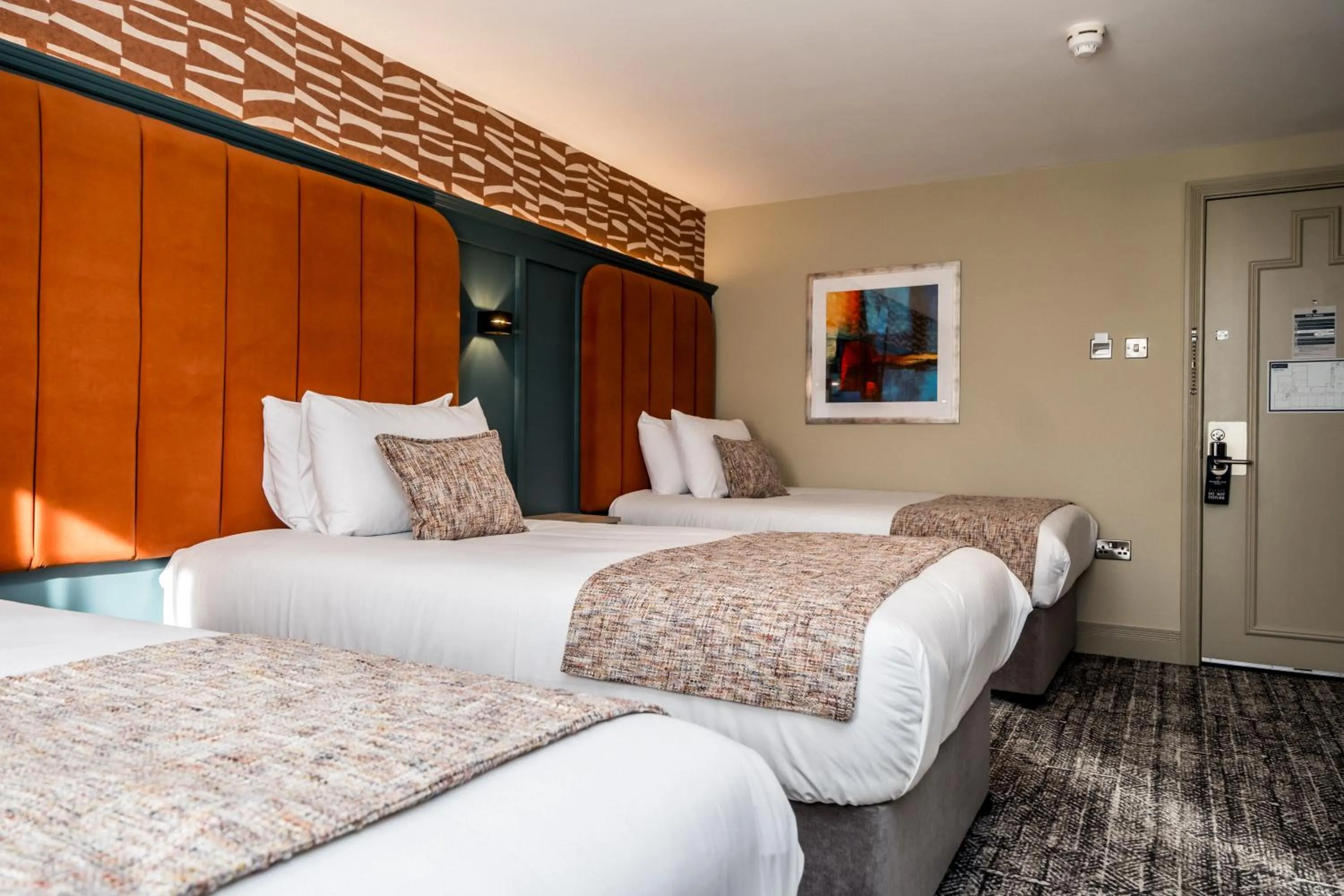 Bed in The Maiden City Hotel