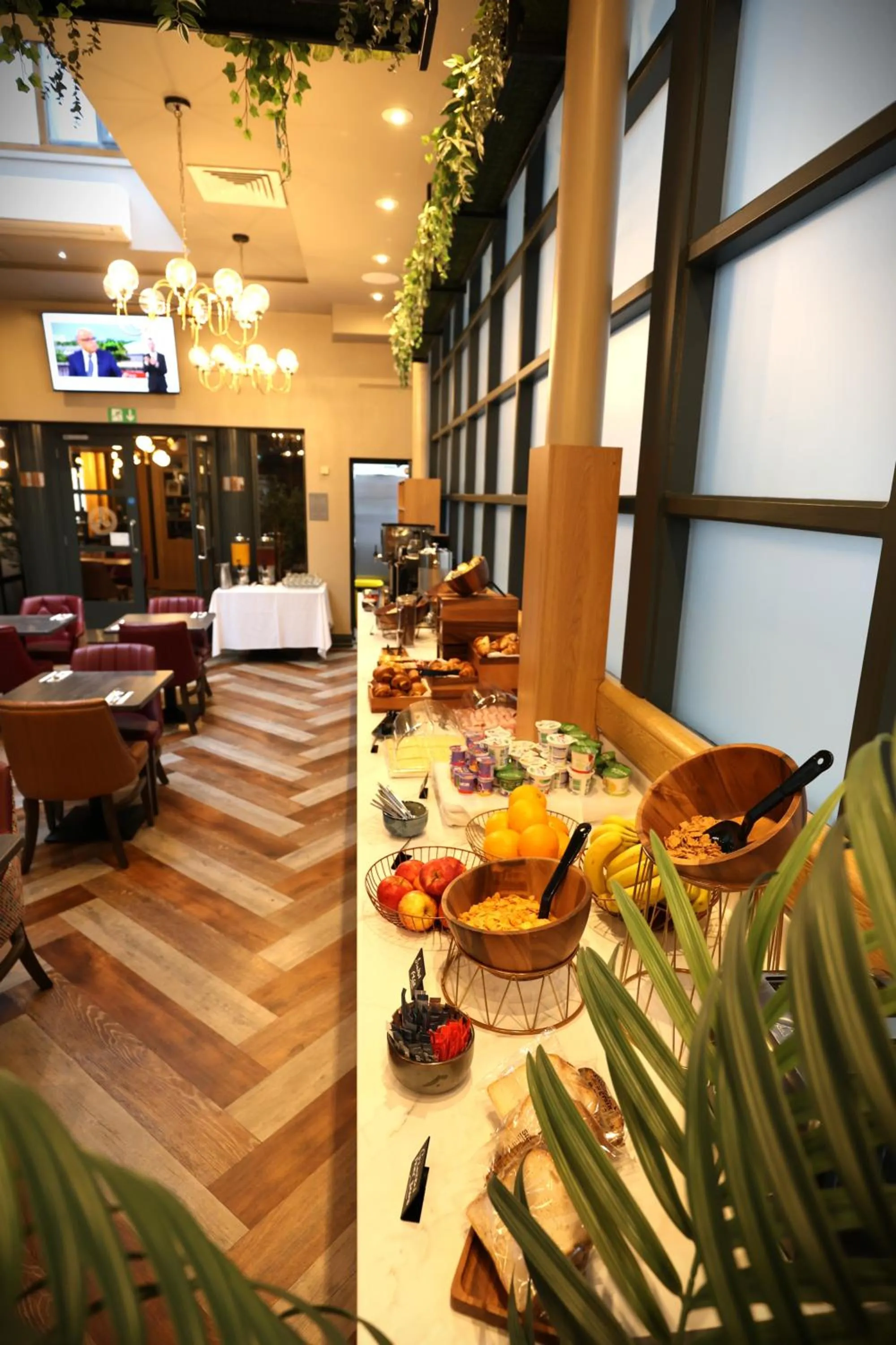 Breakfast in The Maiden City Hotel