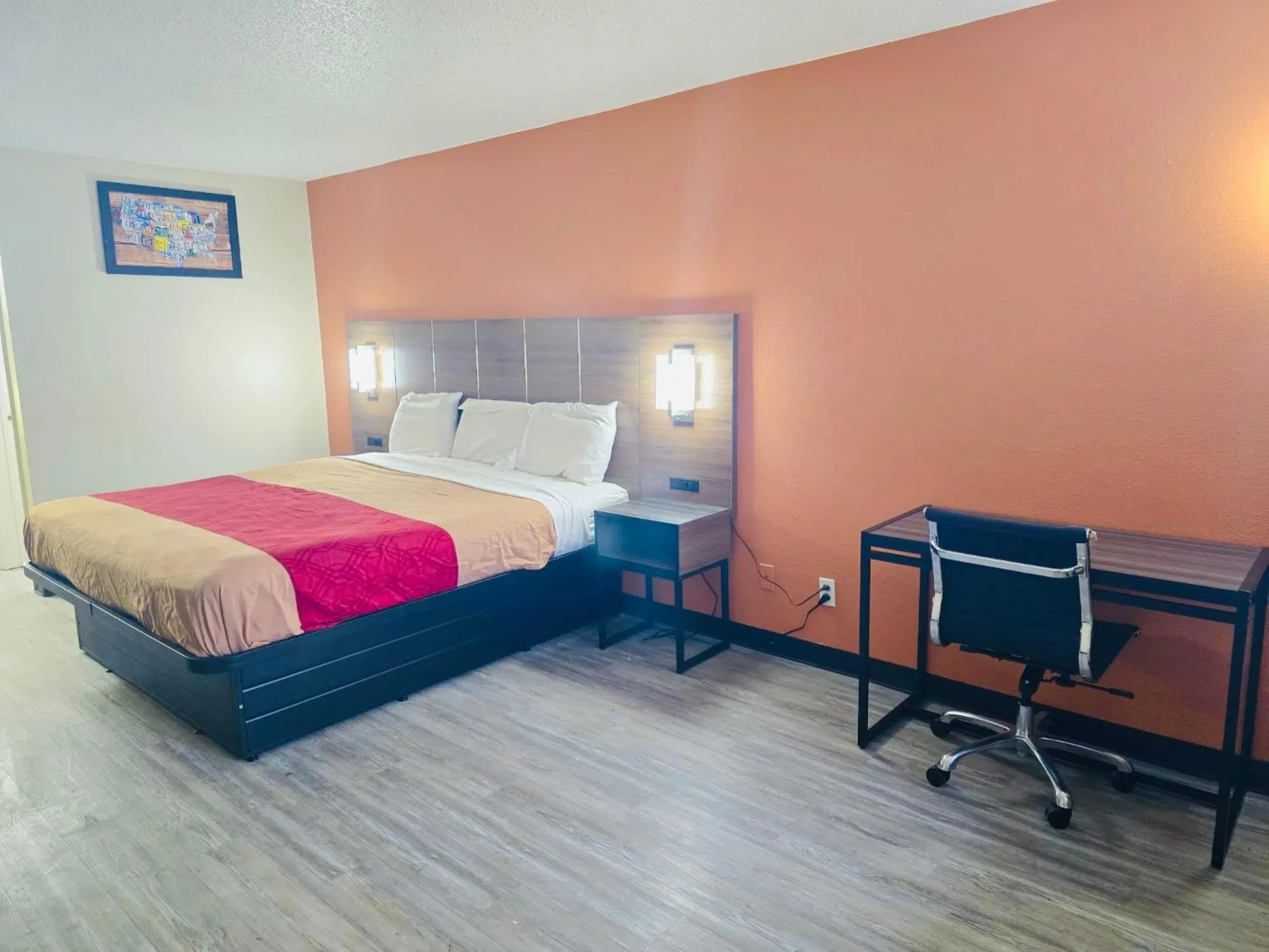 Bed in Studios 4 Less Chesapeake