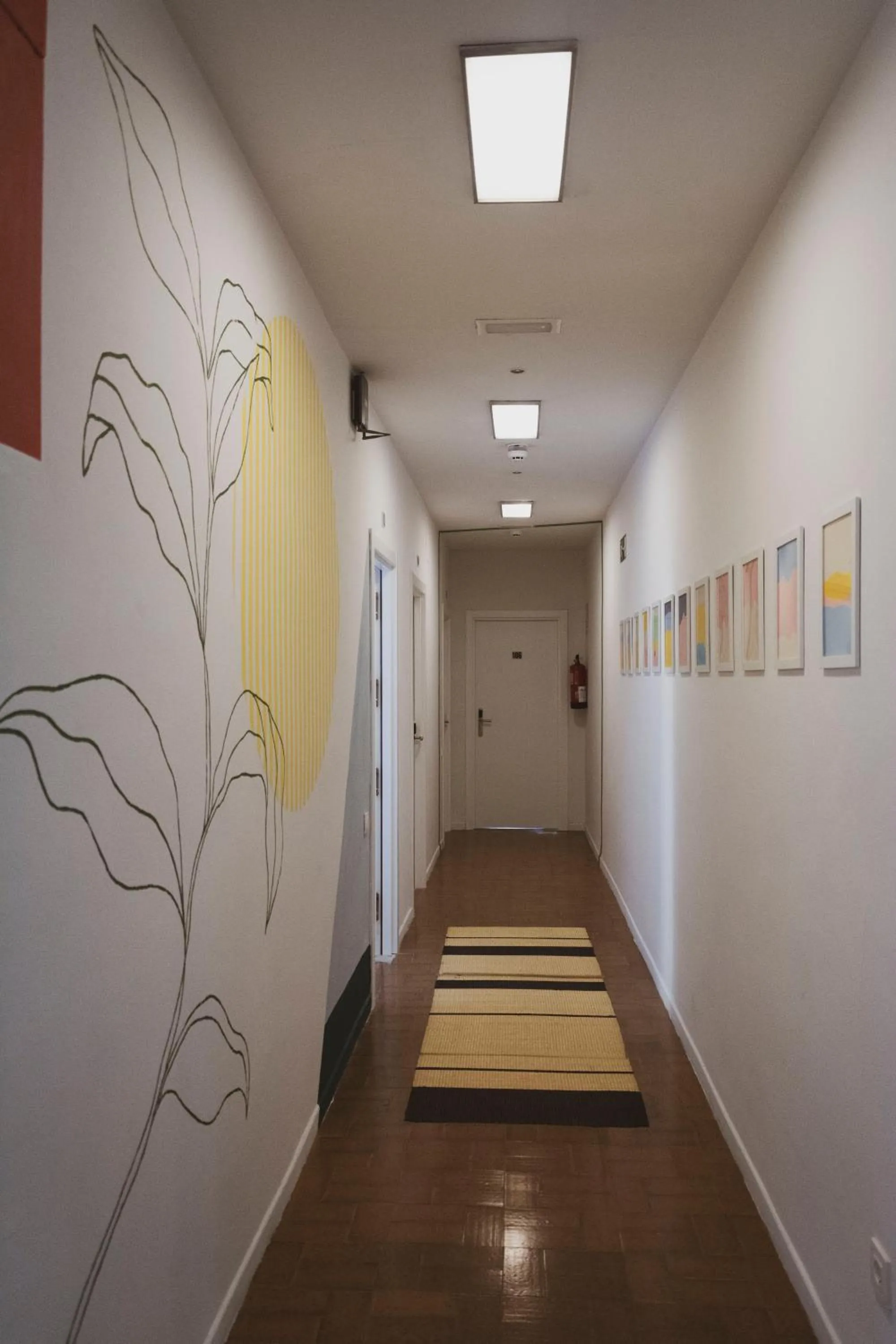 Decorative detail in A Room In The City Hostel