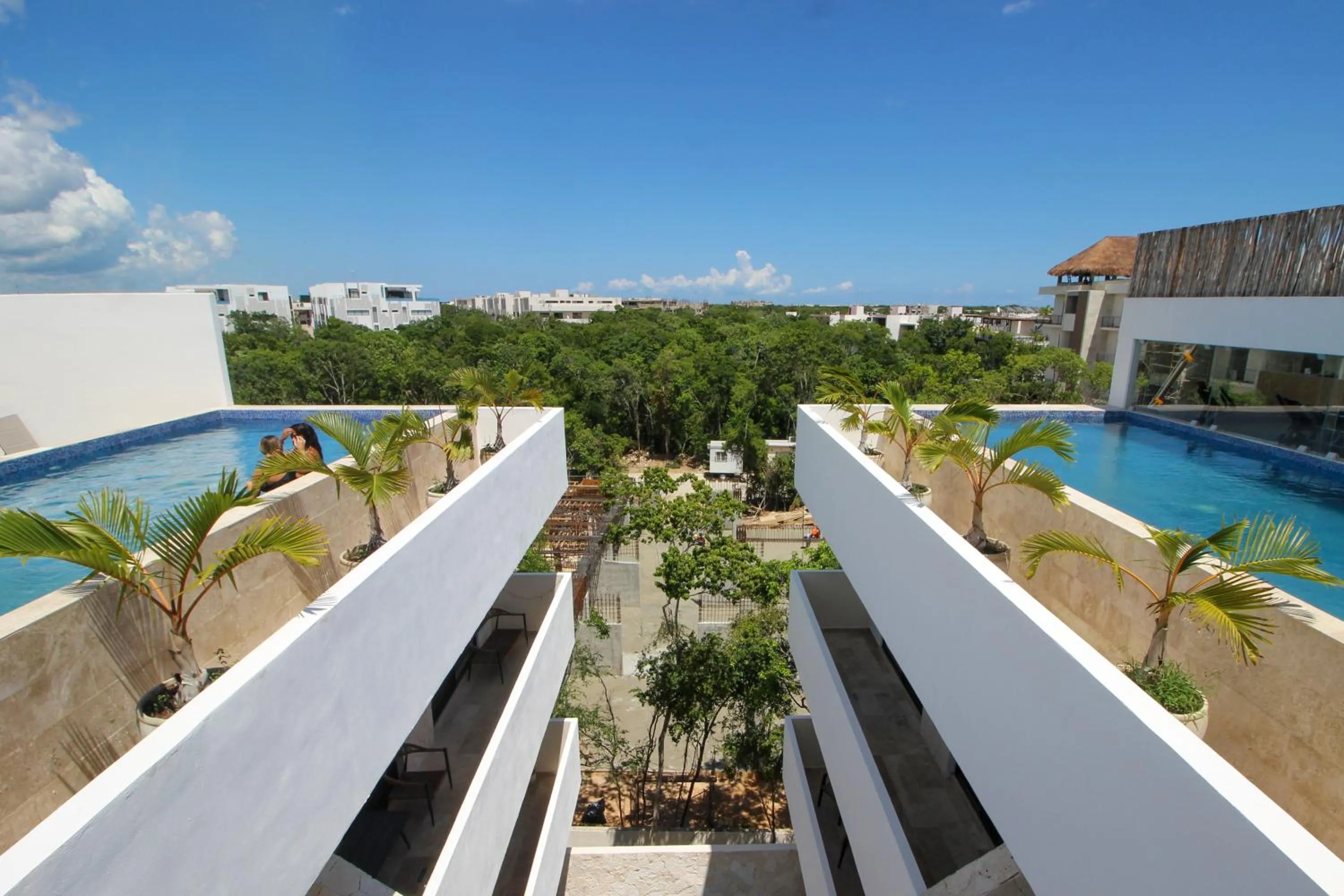 Swimming pool in Best Condo with Rooftop Pool, Gym, Coworking, Cinema