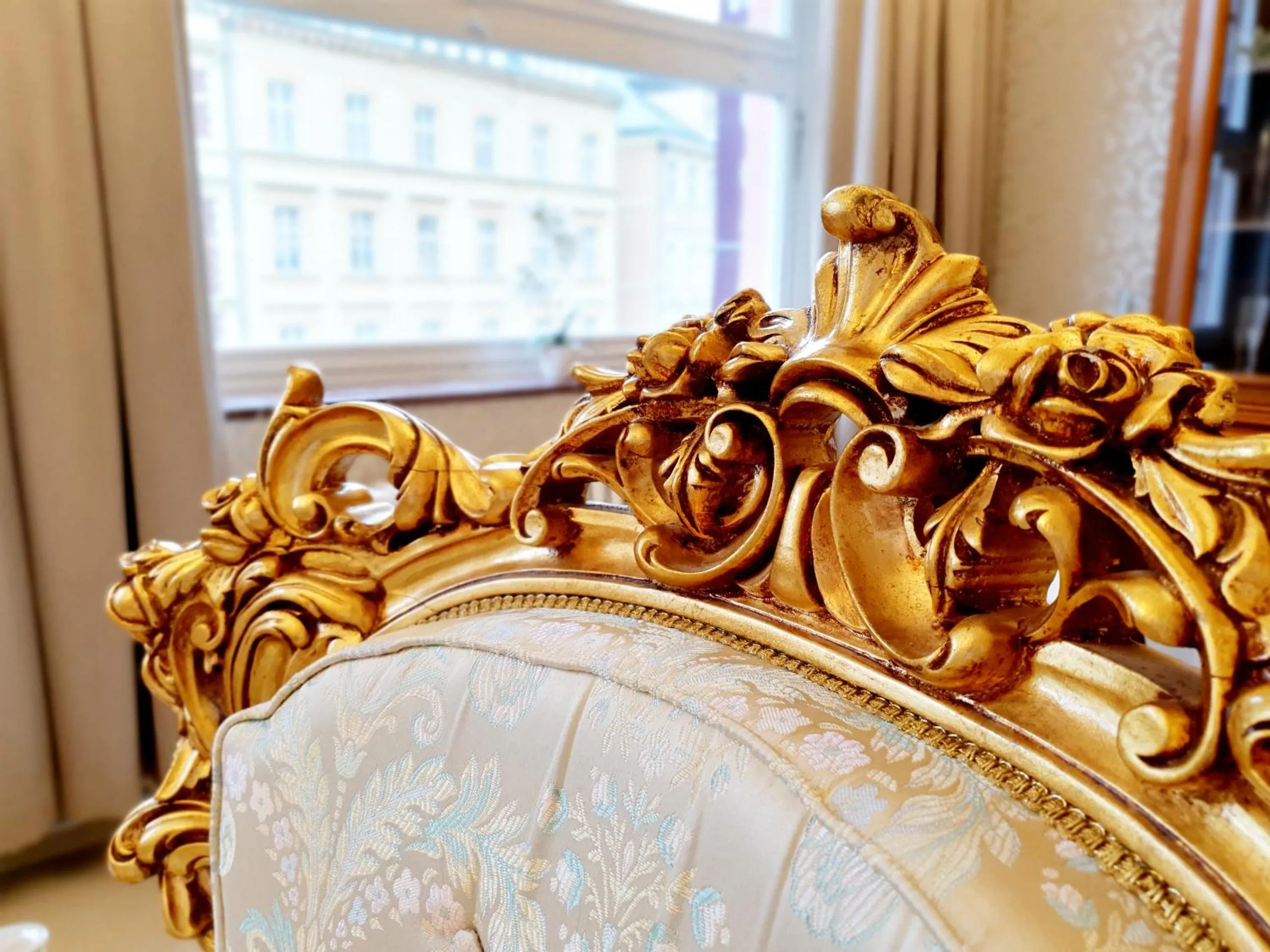 Decorative detail in Madonna Apartments