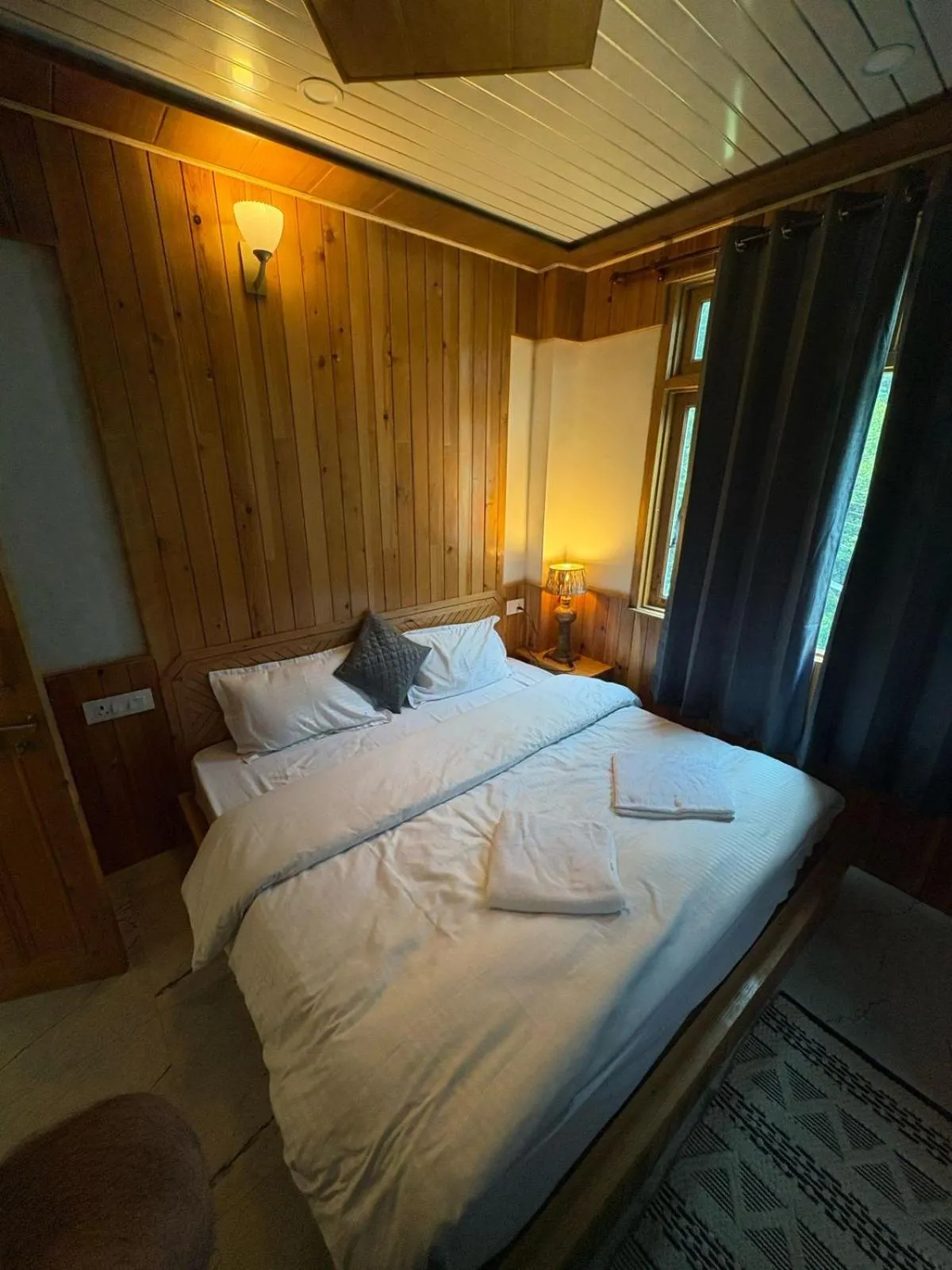 Deluxe Double Room with Bath in The Pahadi Soul Stay and Café