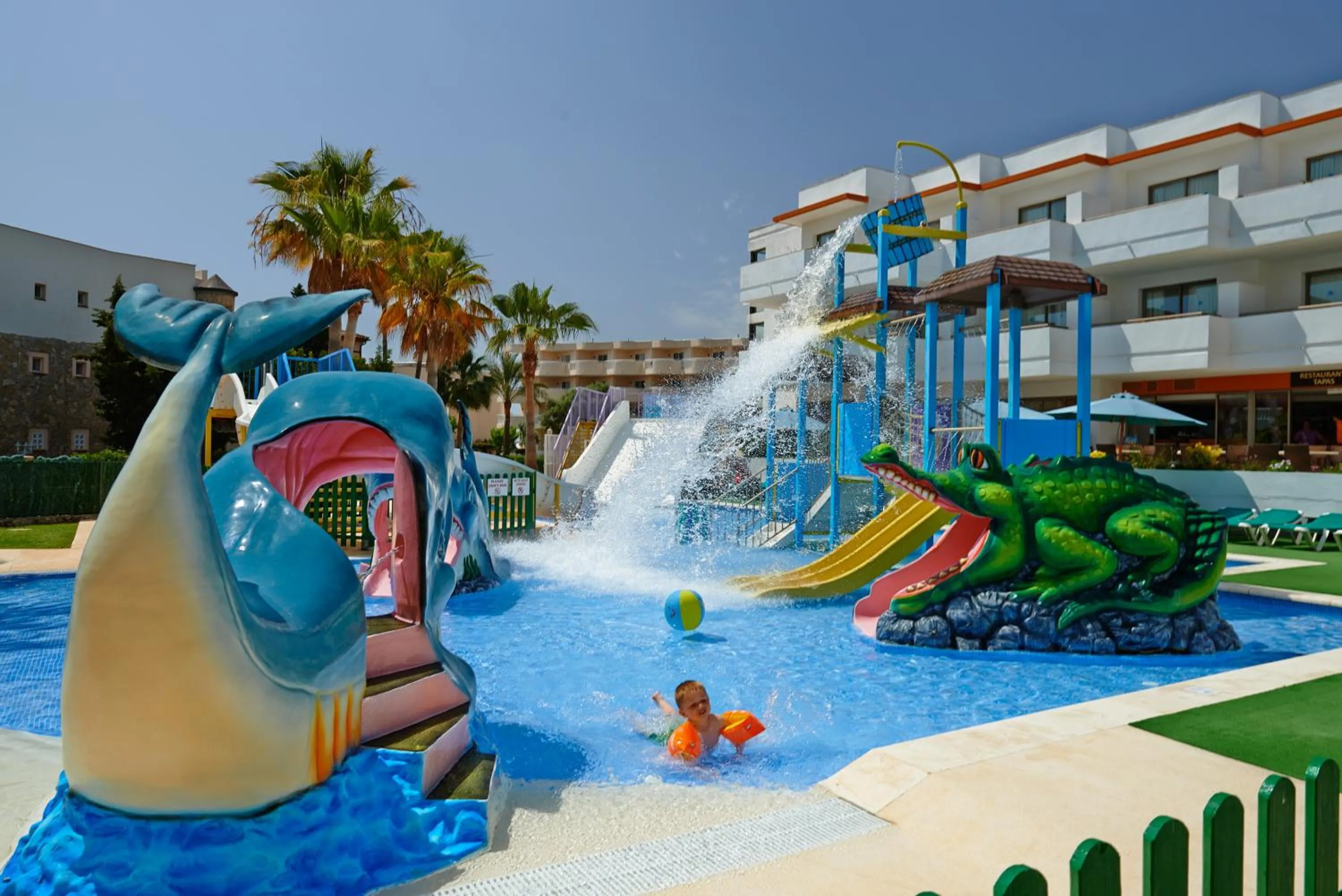 Aqua park in Grupotel Mallorca Mar