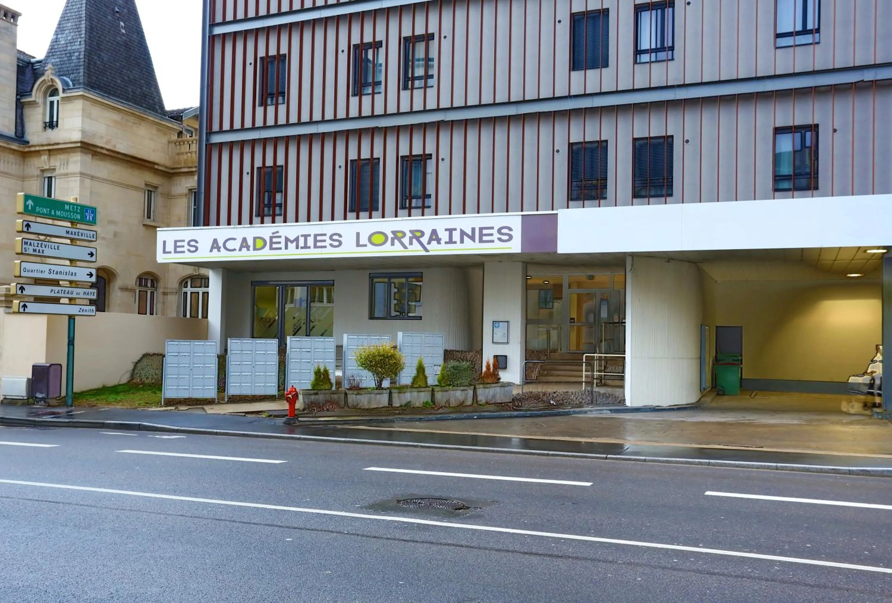 Facade/entrance in Apparteo Nancy