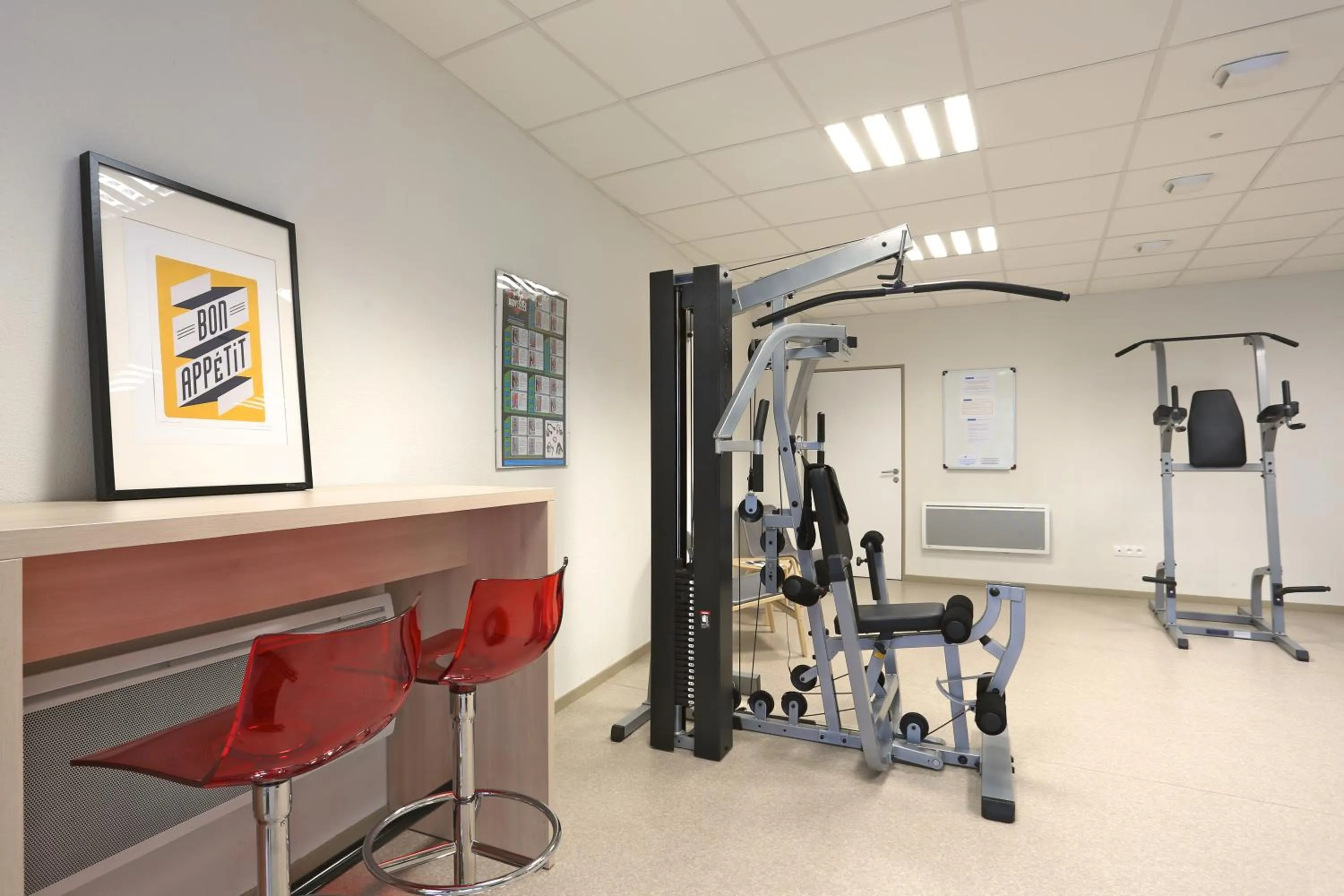 Fitness centre/facilities in Apparteo Nancy